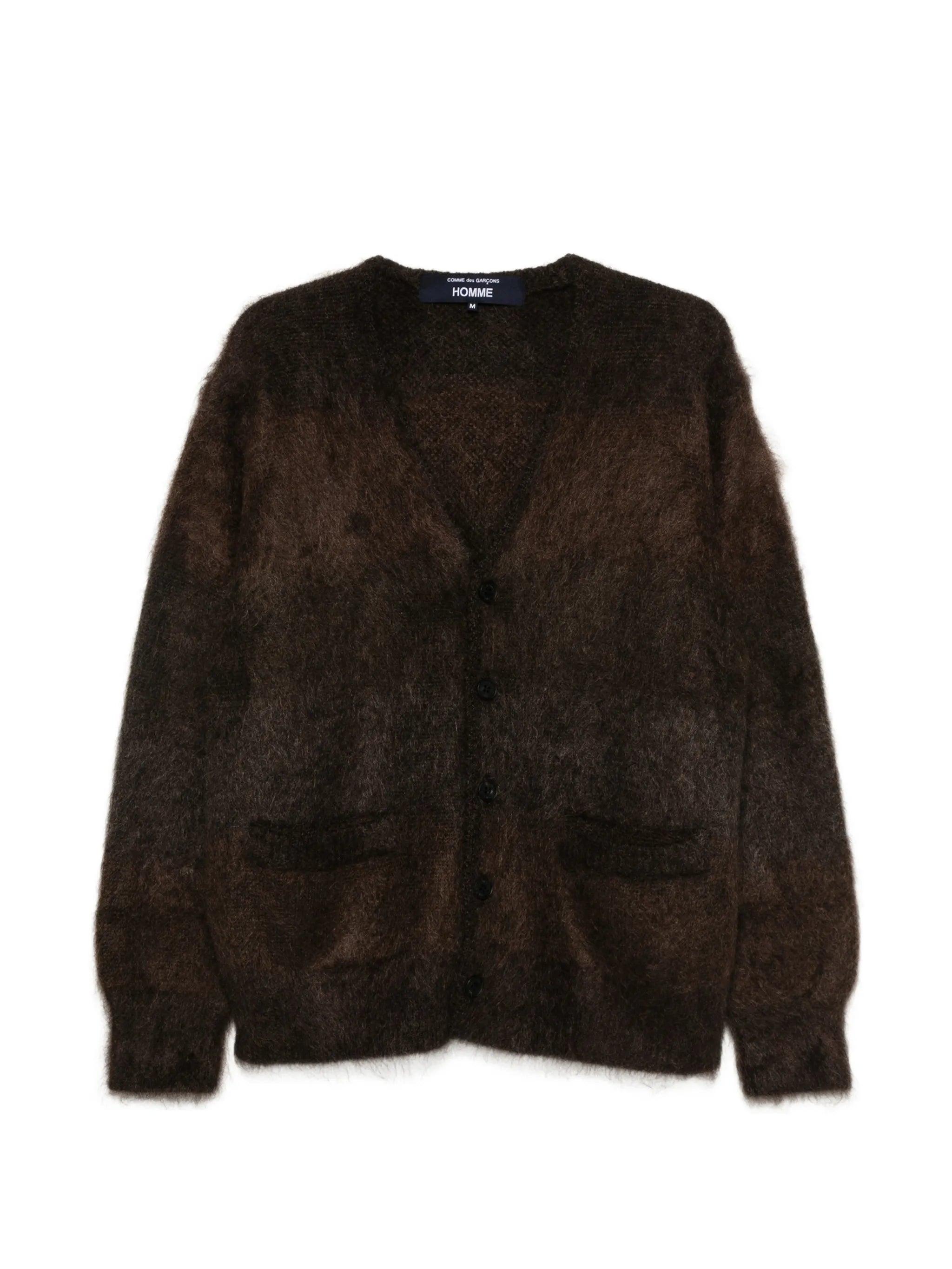 fuzzy alpaca cardigan