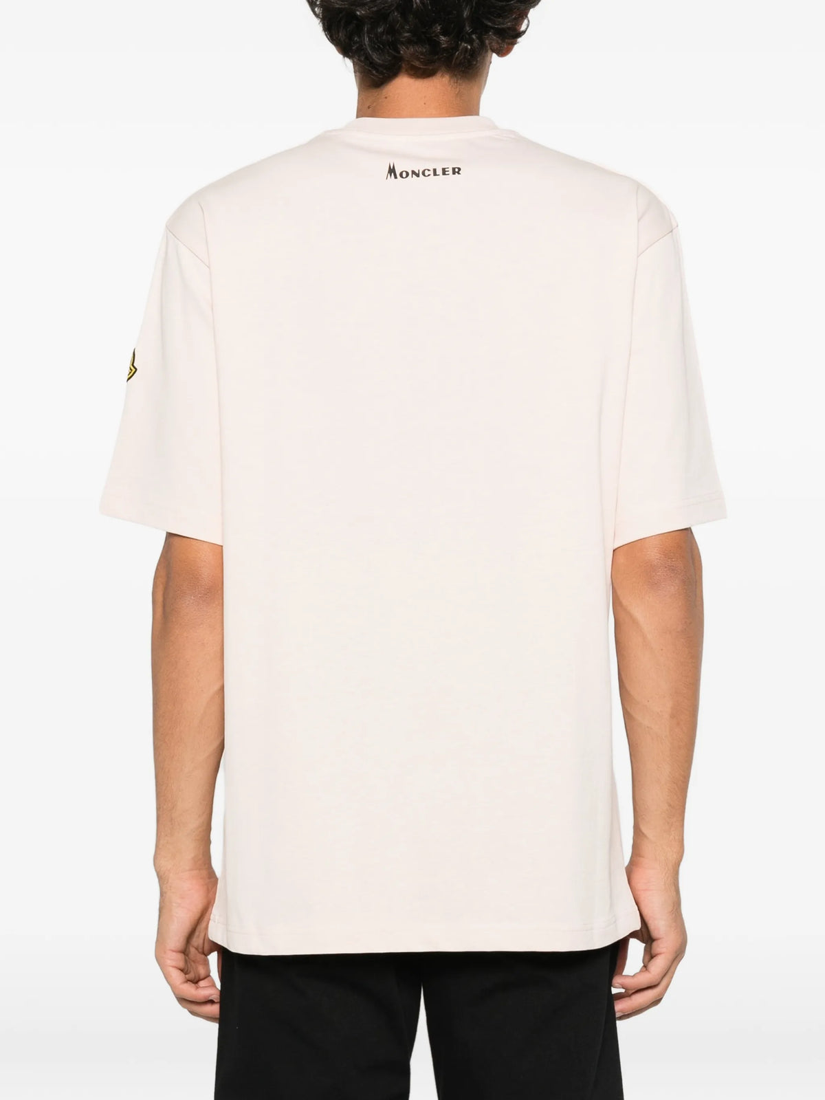 mountain-print jersey T-shirt