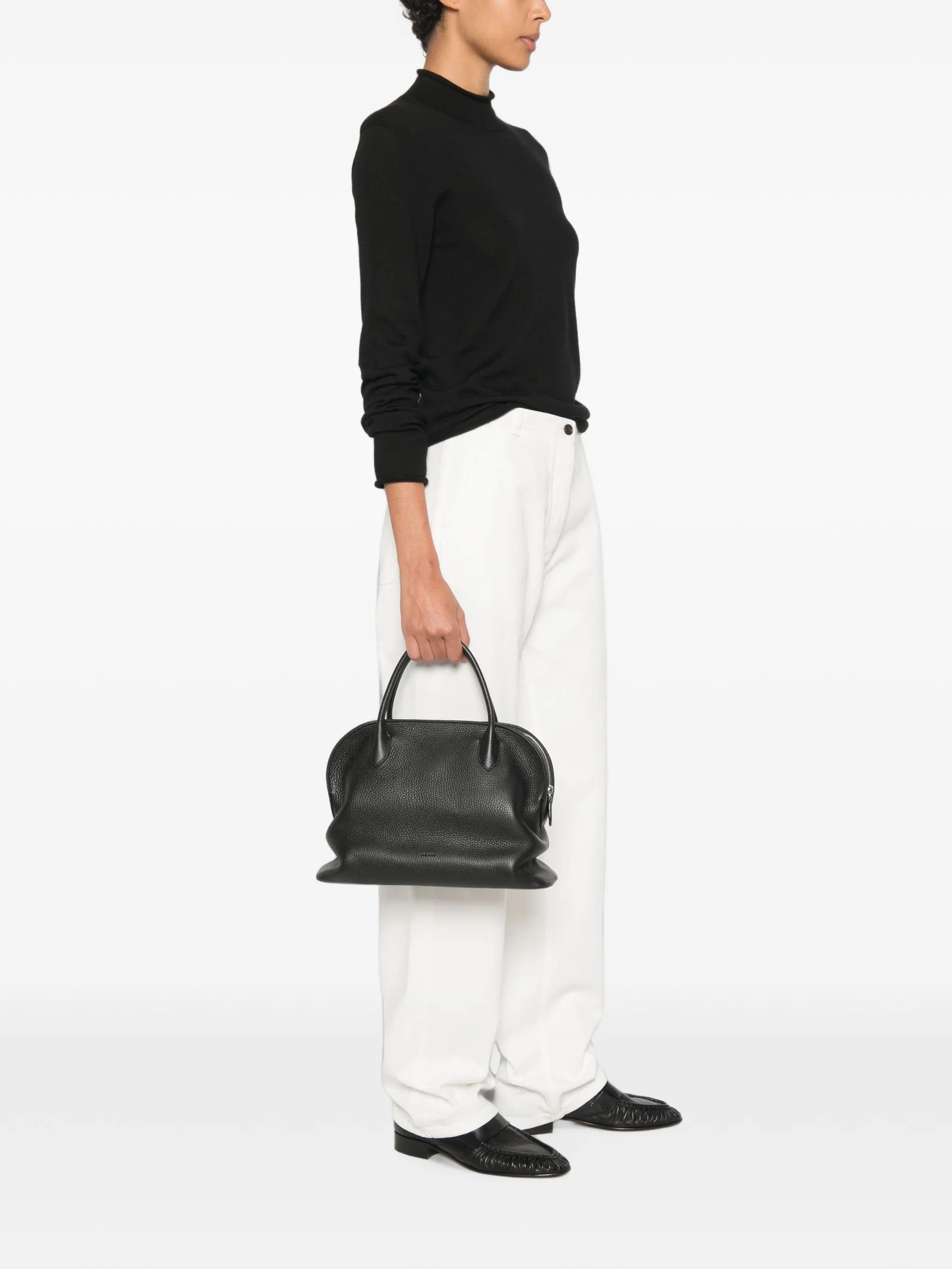 Agnes 12 leather tote bag