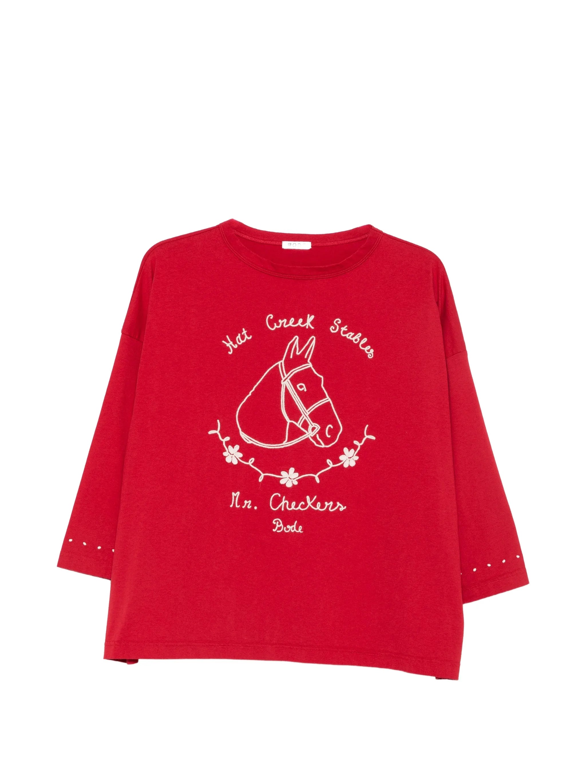 Stables embroidered T-shirt
