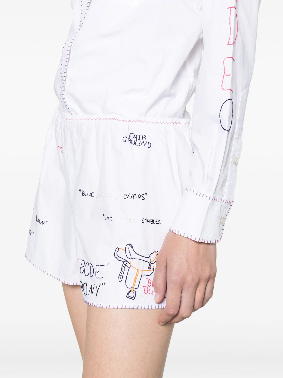 Rodeo Dictionary tap shorts