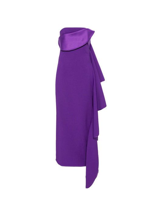The Andress maxi dress in deep orchid
