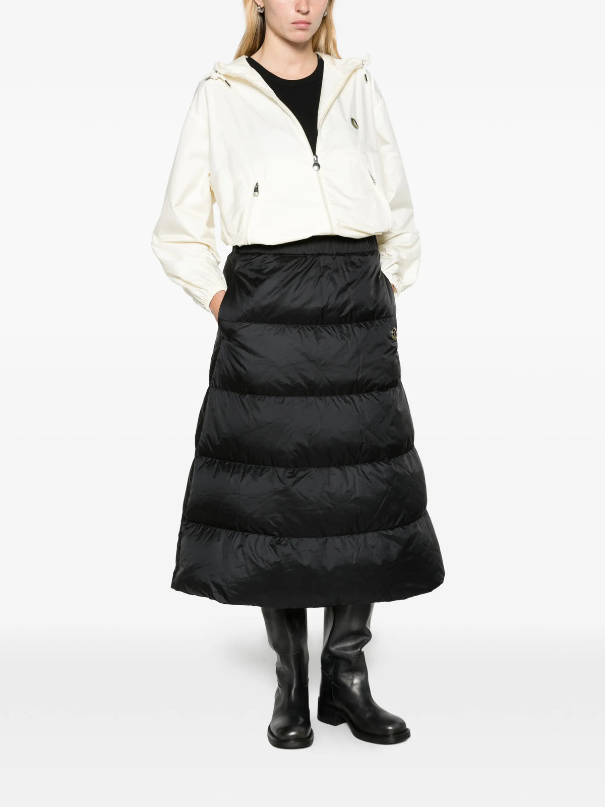hooded windbreaker