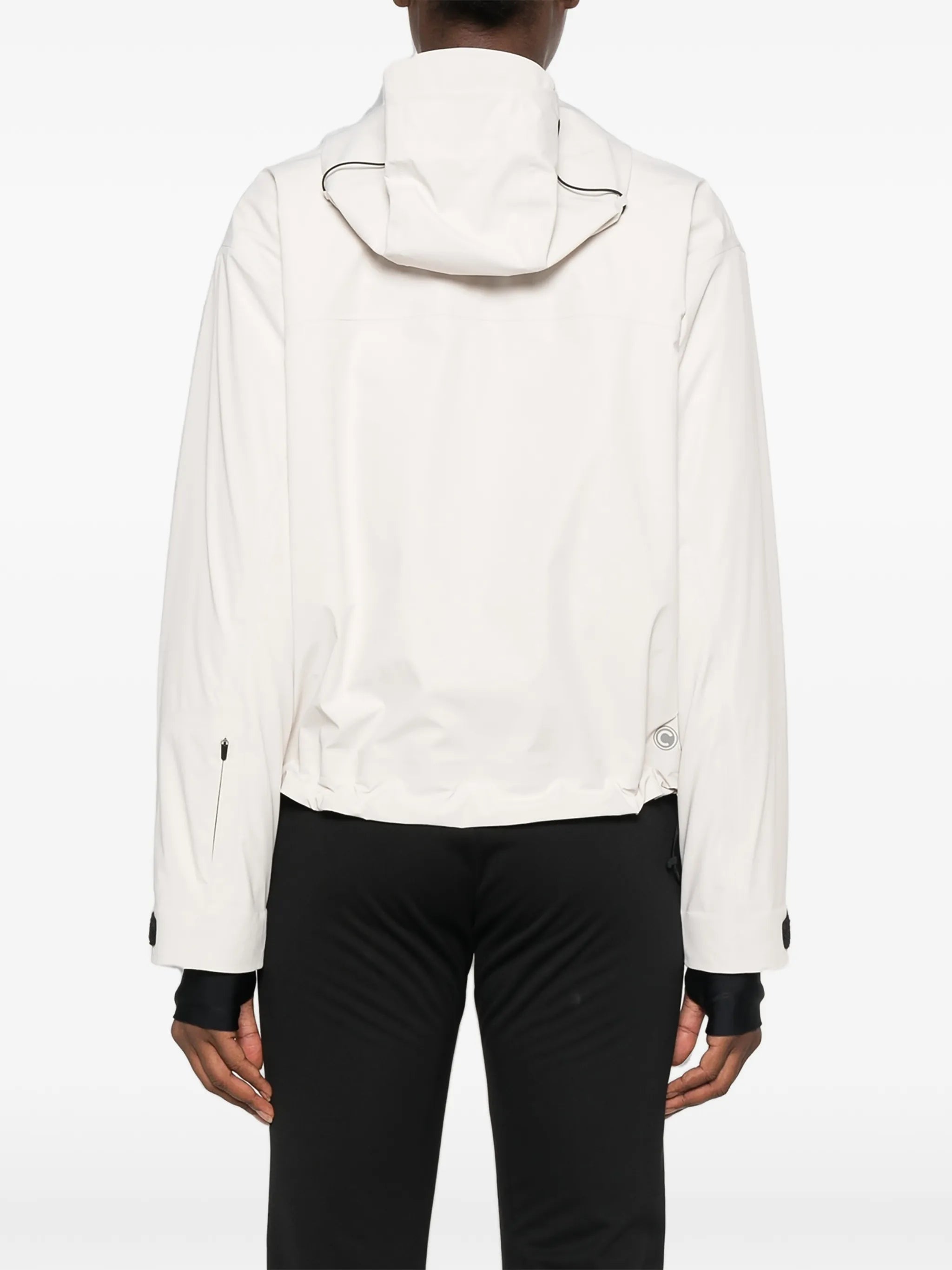 hooded ski jacket