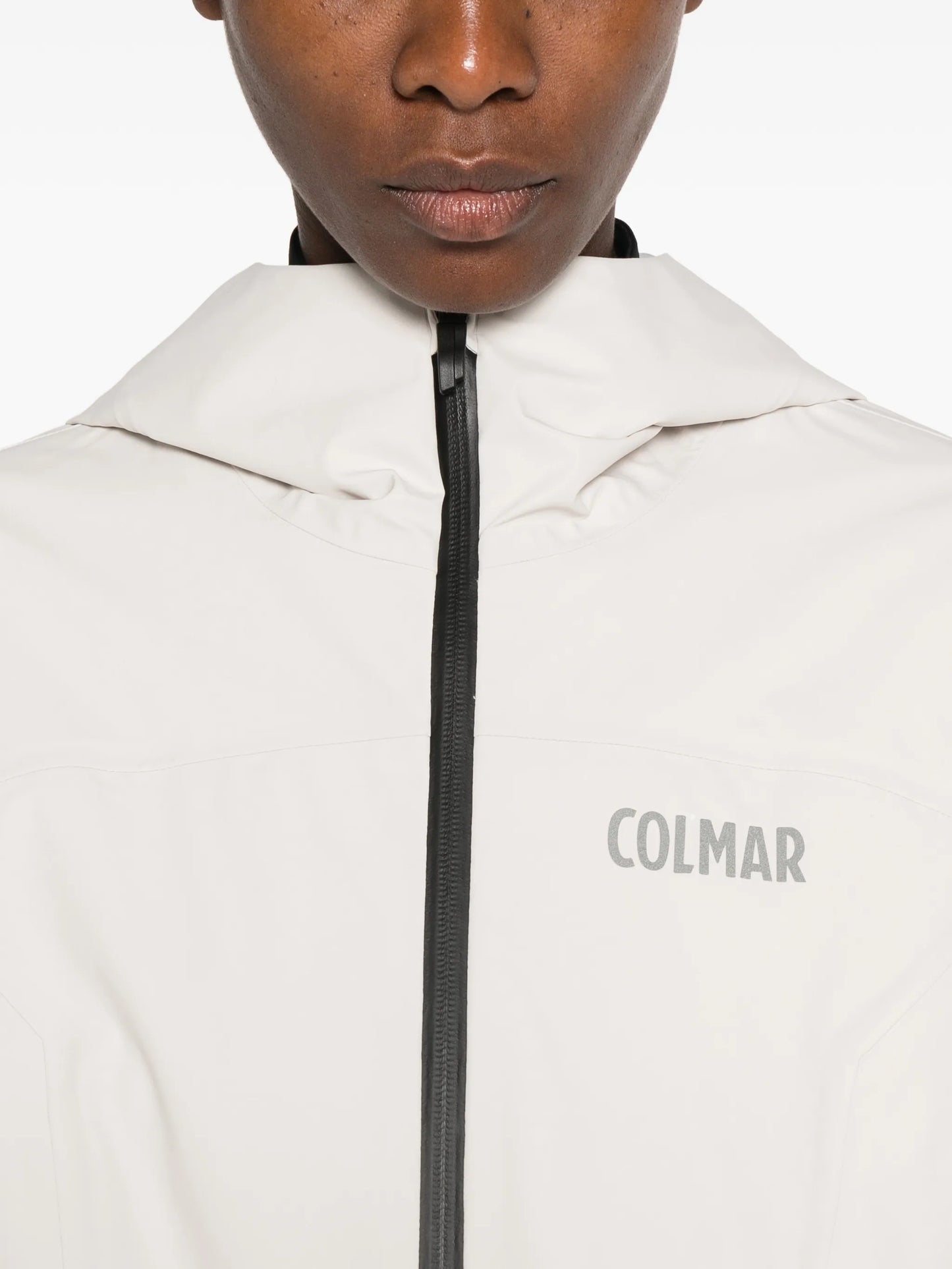 hooded ski jacket