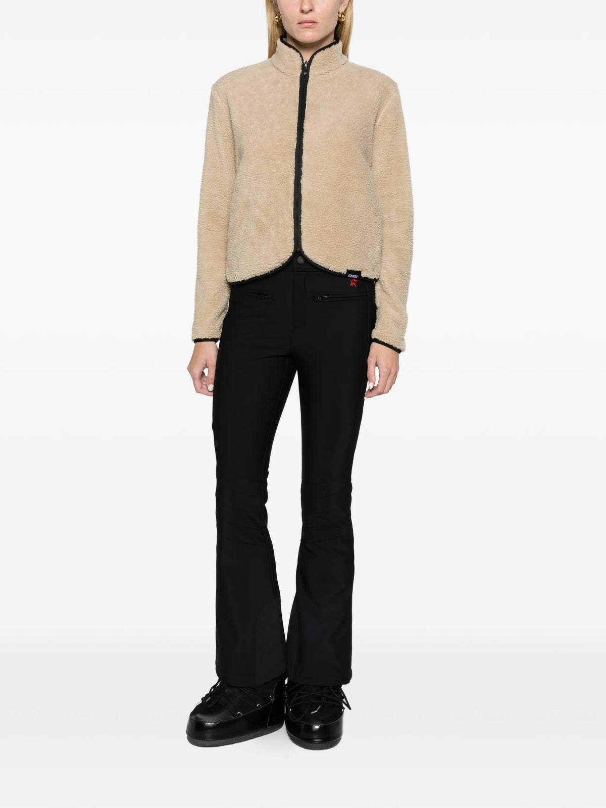teddy-effect ski fleece
