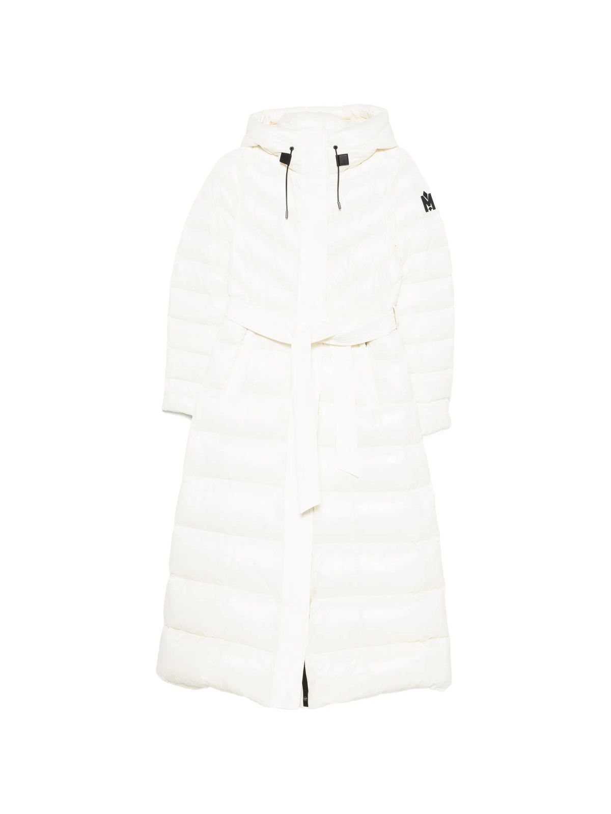 Calina lustrous down maxi coat