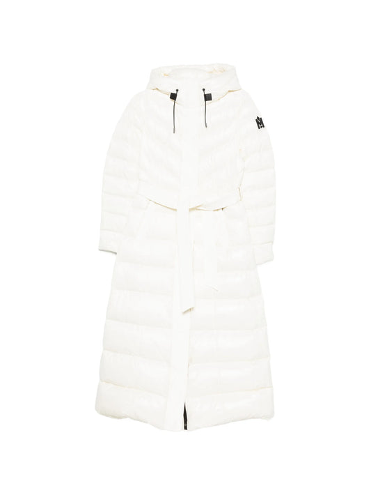 Calina lustrous down maxi coat
