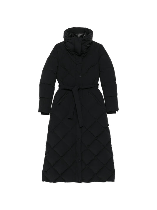Laurella quilted belted coat