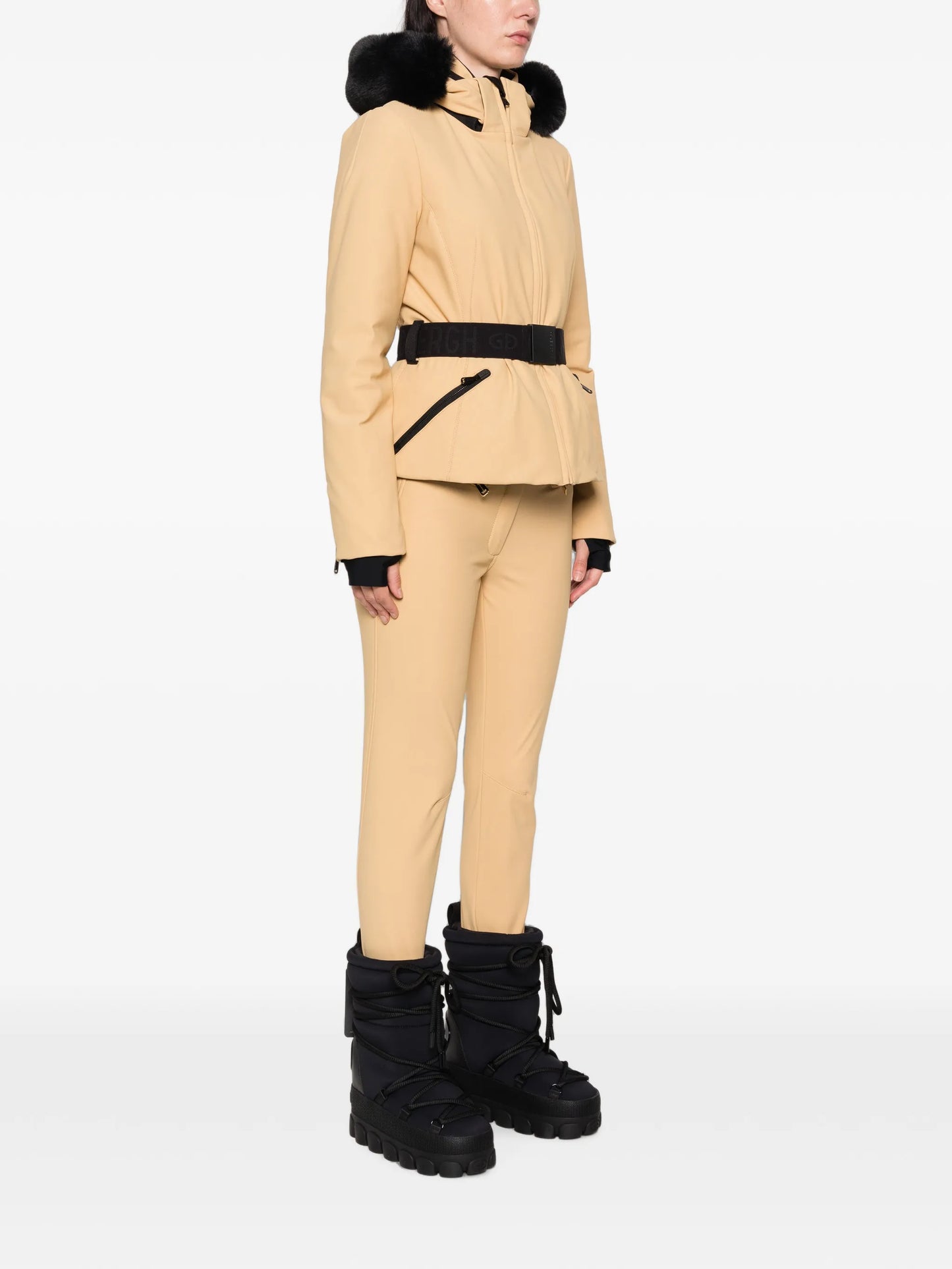 Hida faux-fur trim ski jacket