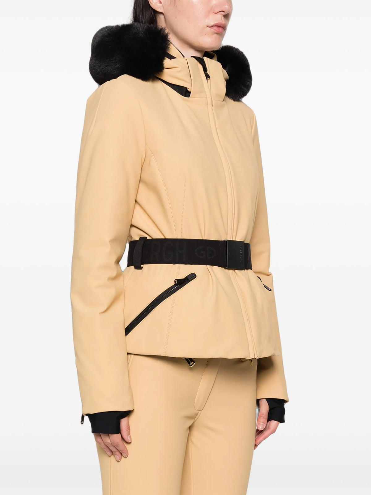 Hida faux-fur trim ski jacket
