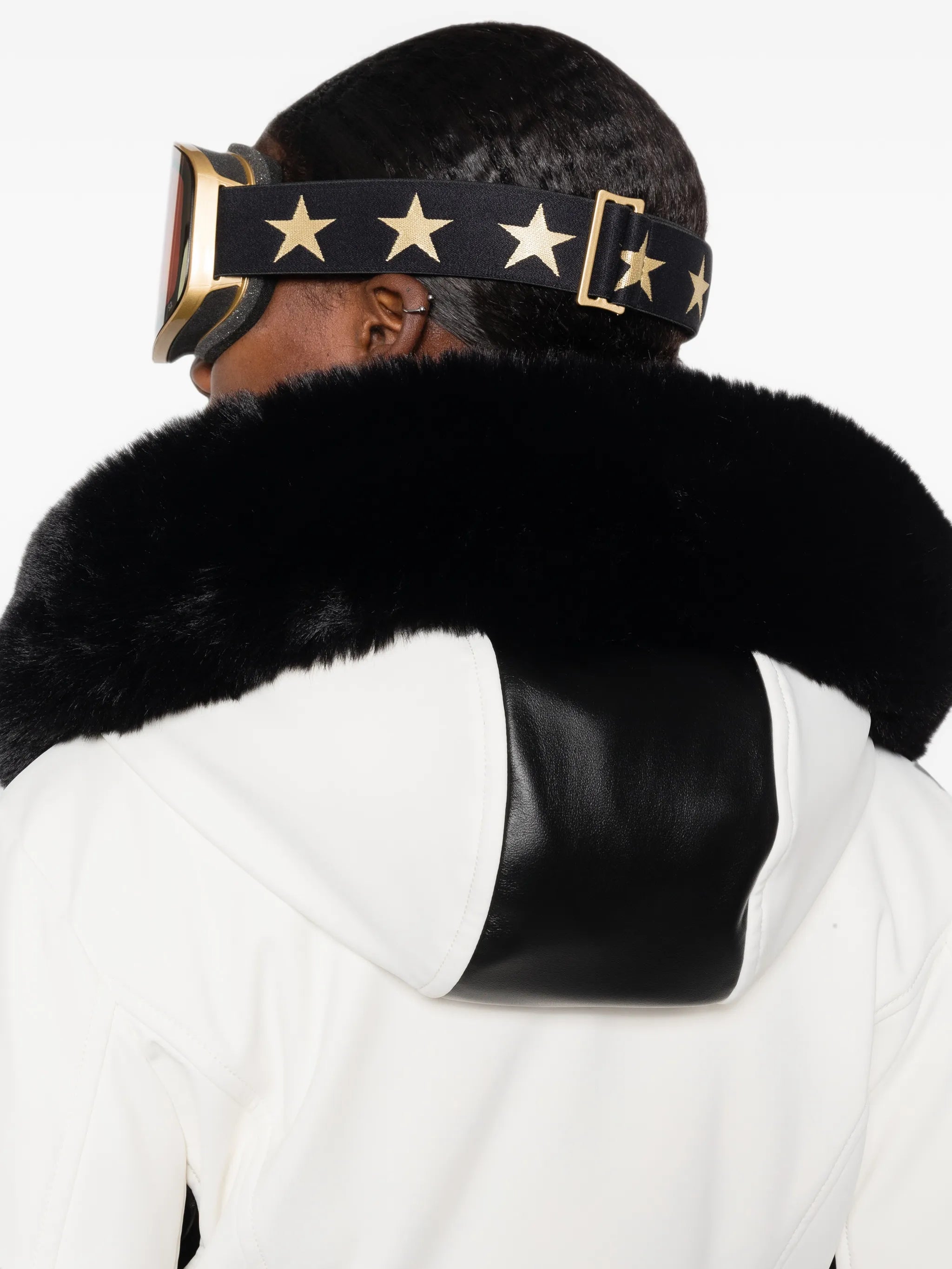 Kibo fur trim ski jacket
