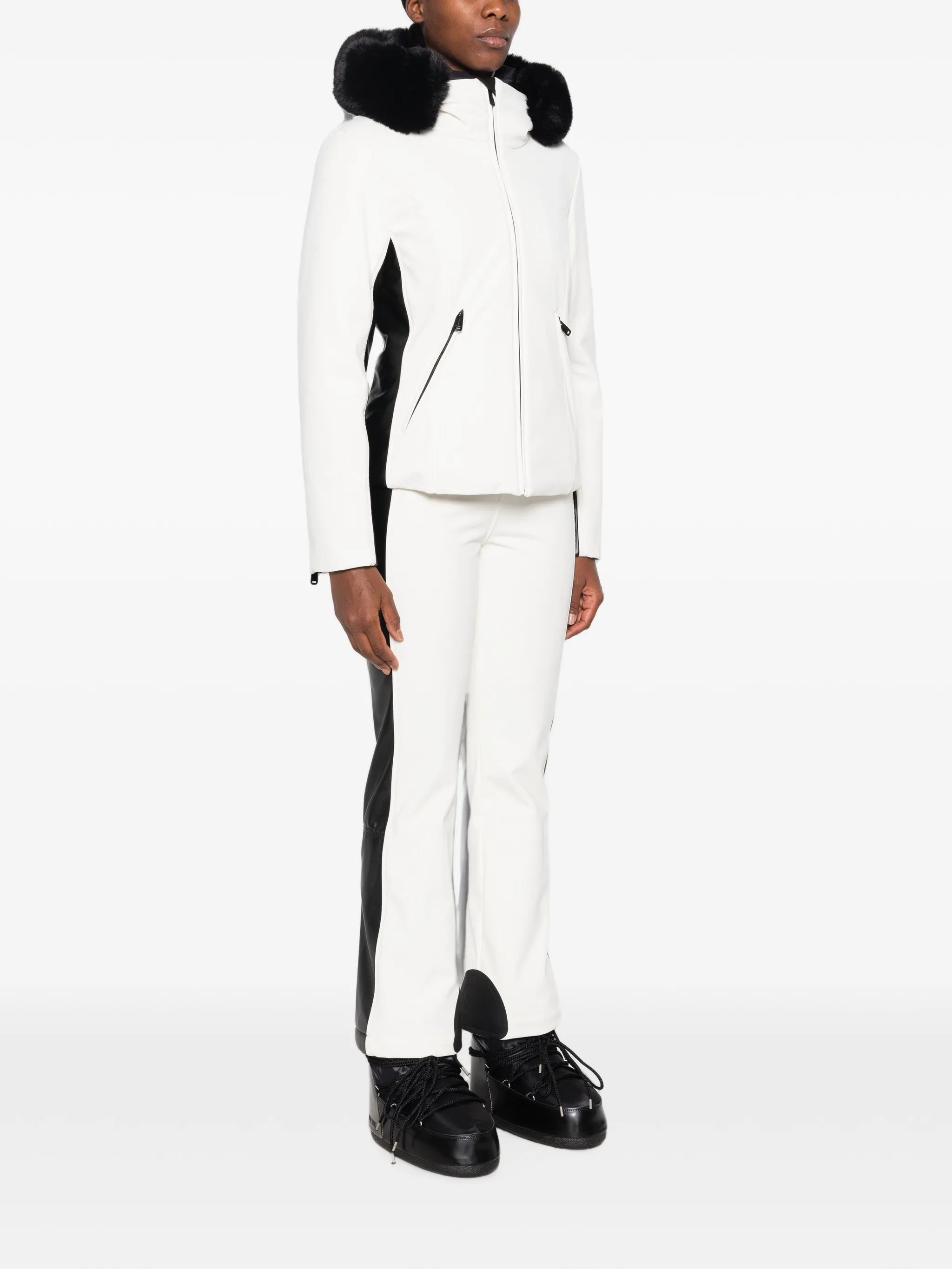 Kibo fur trim ski jacket
