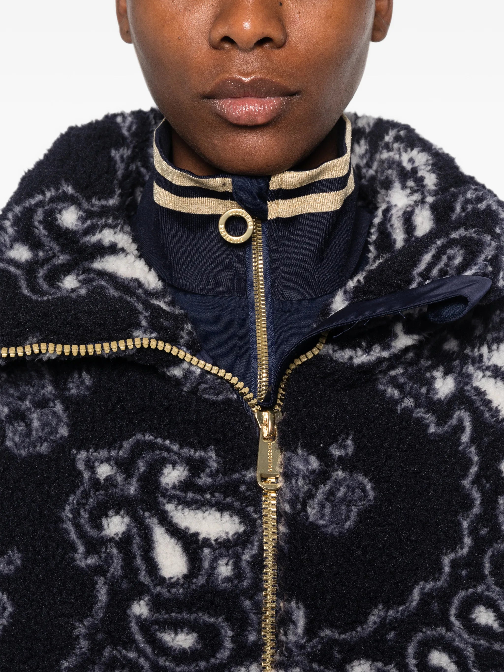 Bandana paisley-print jacket