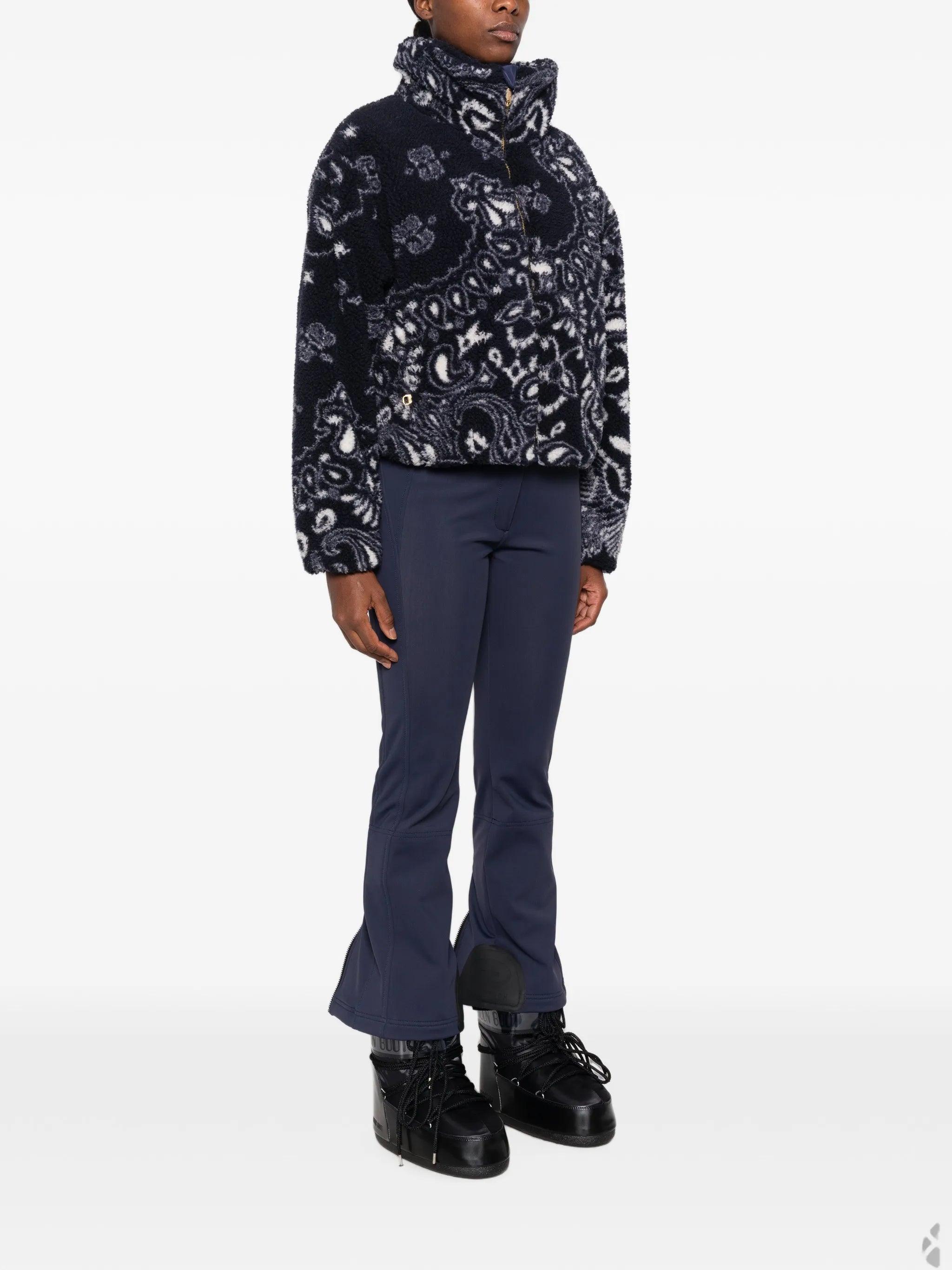Bandana paisley-print jacket