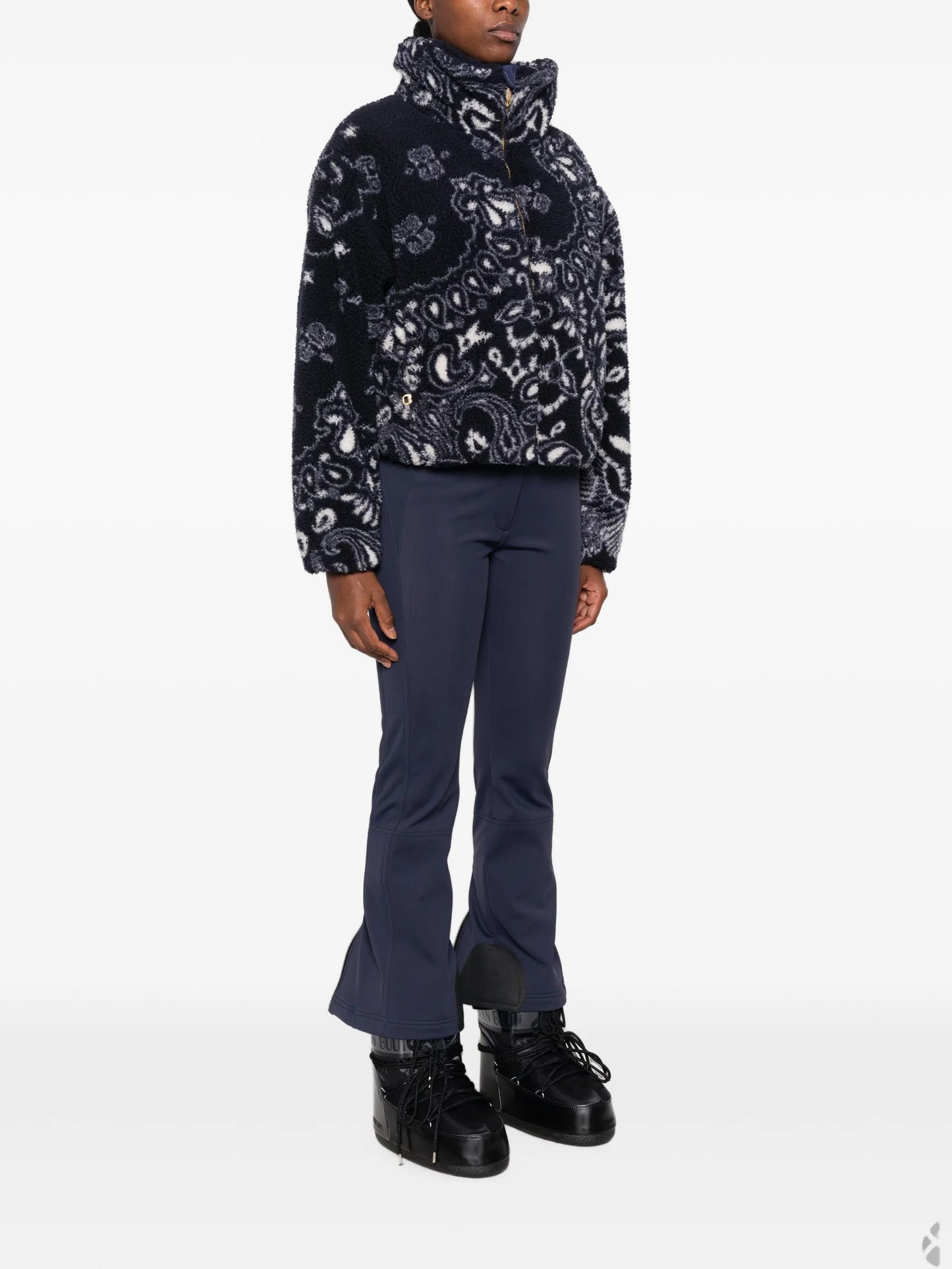 Bandana paisley-print jacket