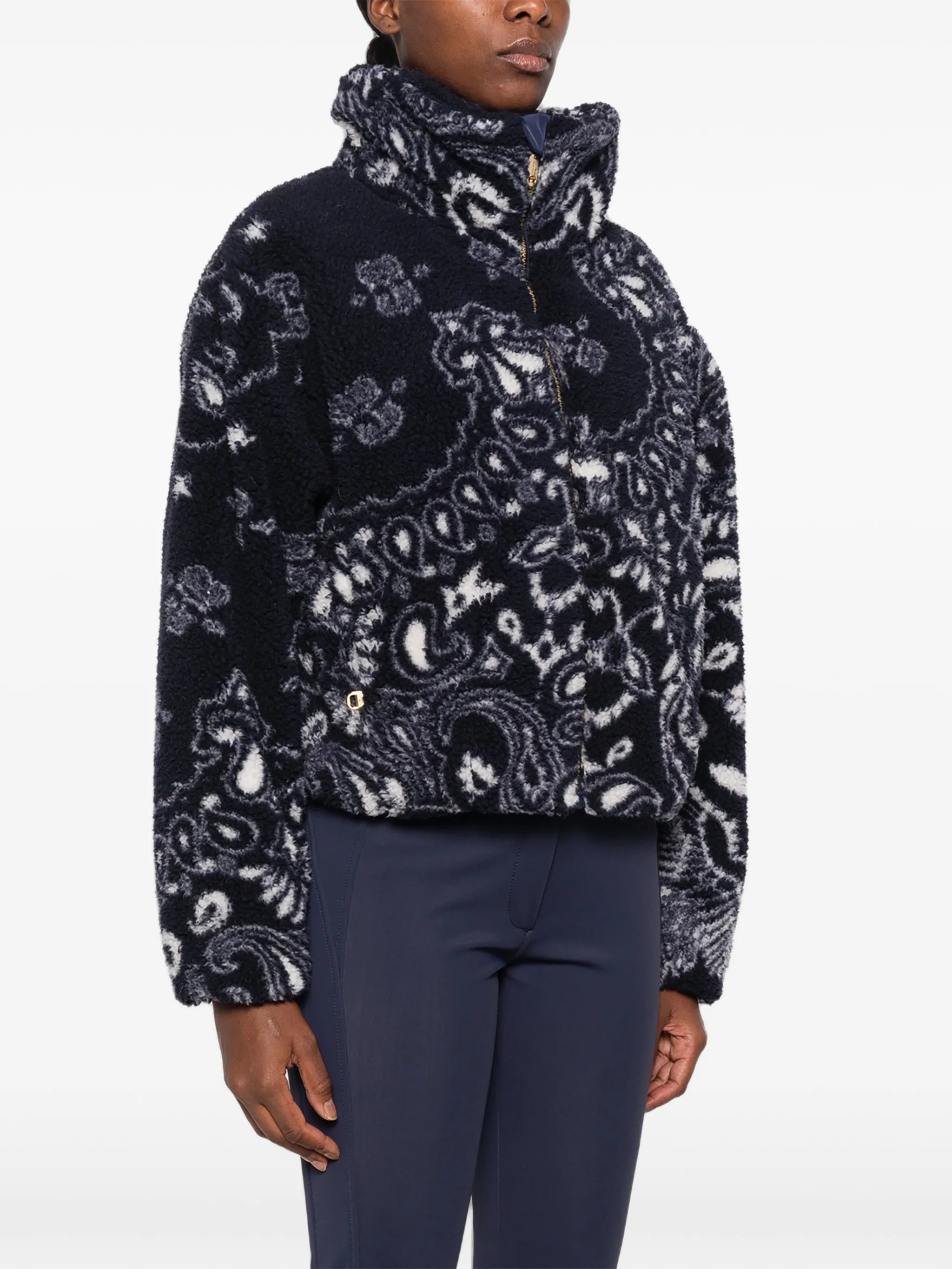 Bandana paisley-print jacket