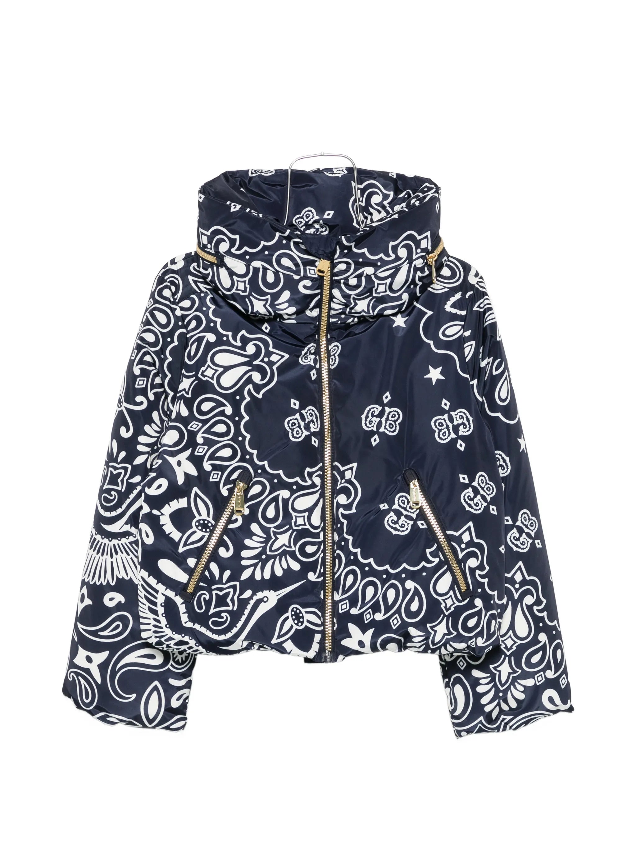 Kyoki bandana-print ski jacket