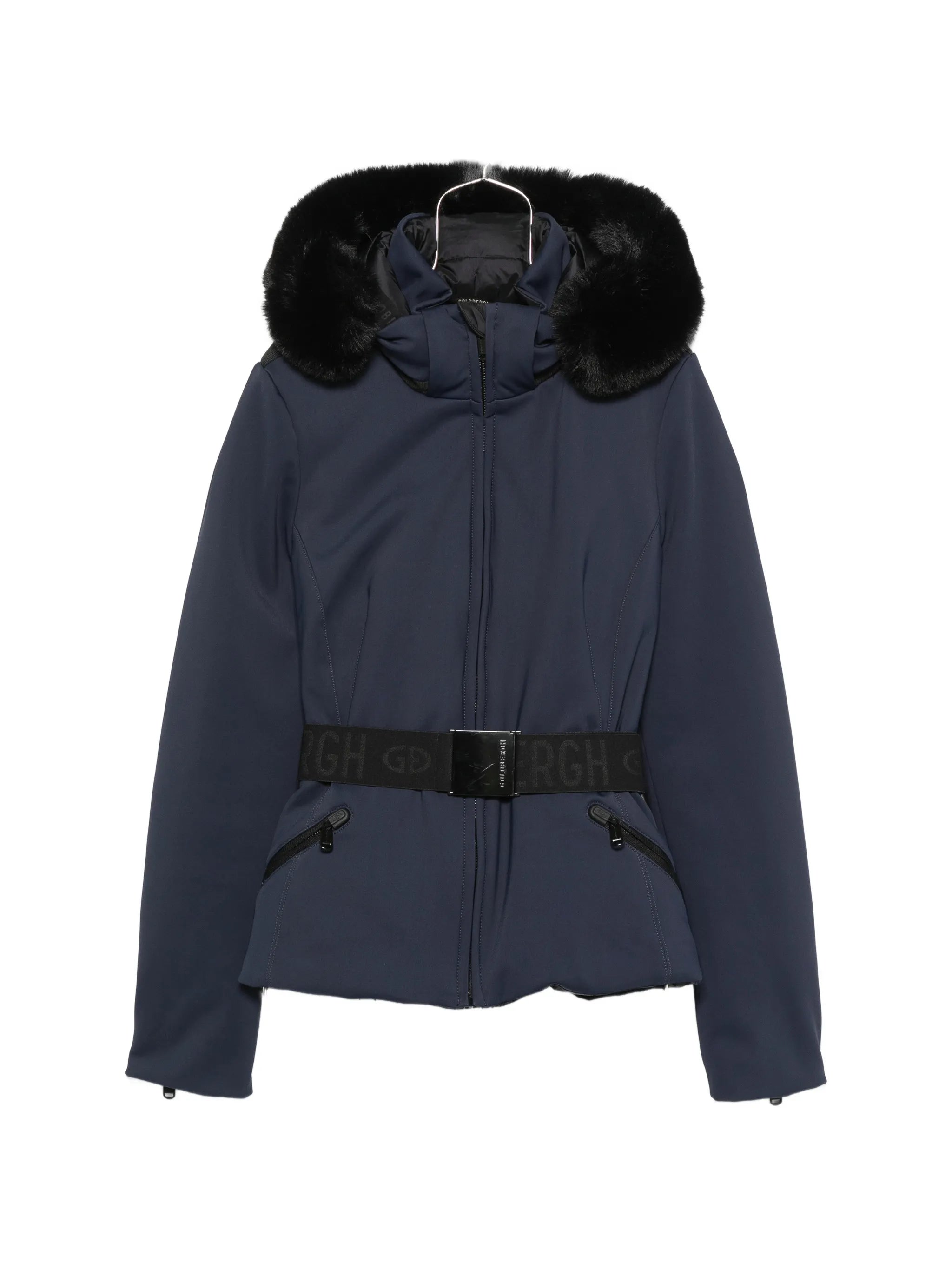 Hida fur-trim ski jacket