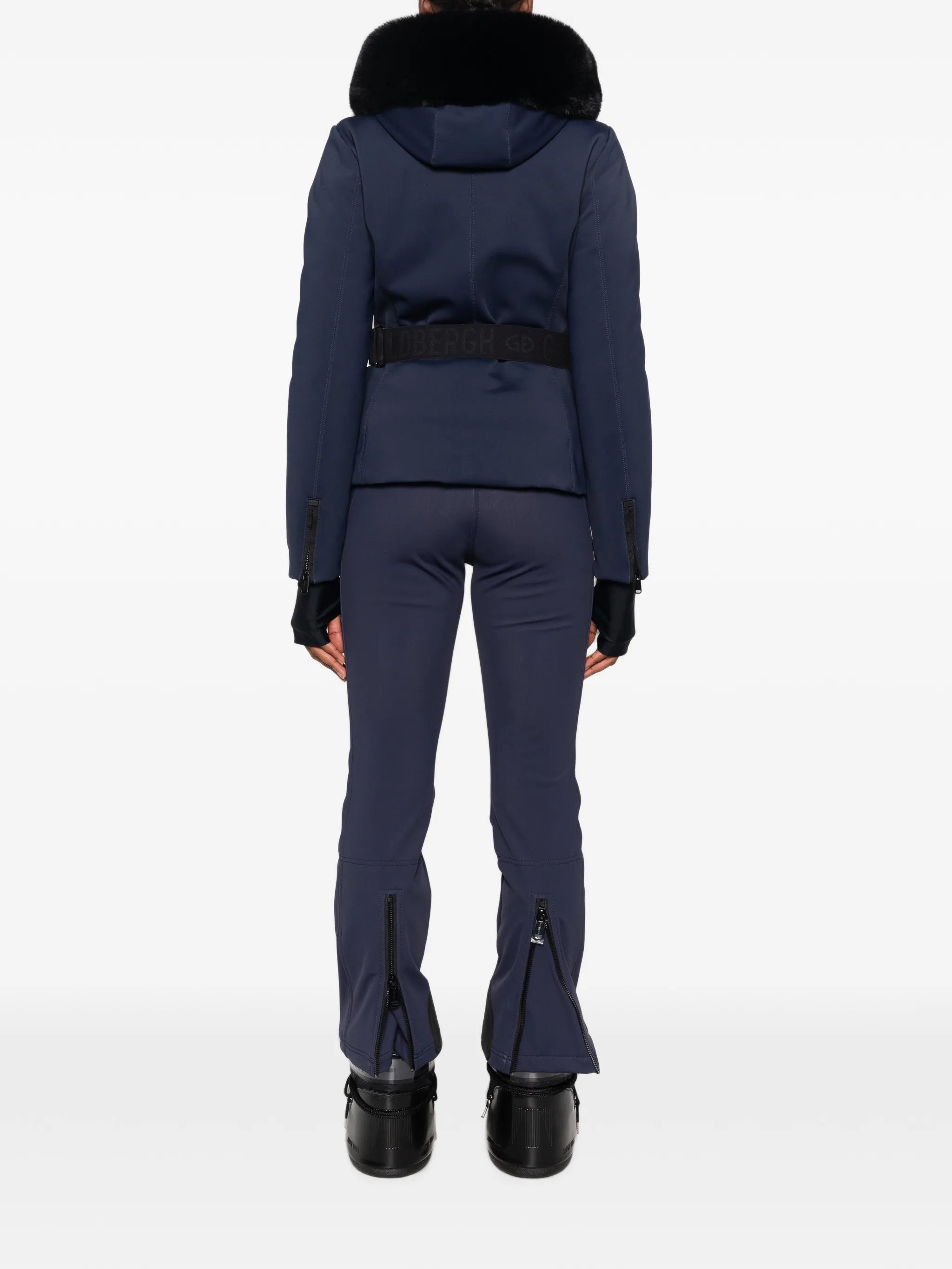 Hida fur-trim ski jacket