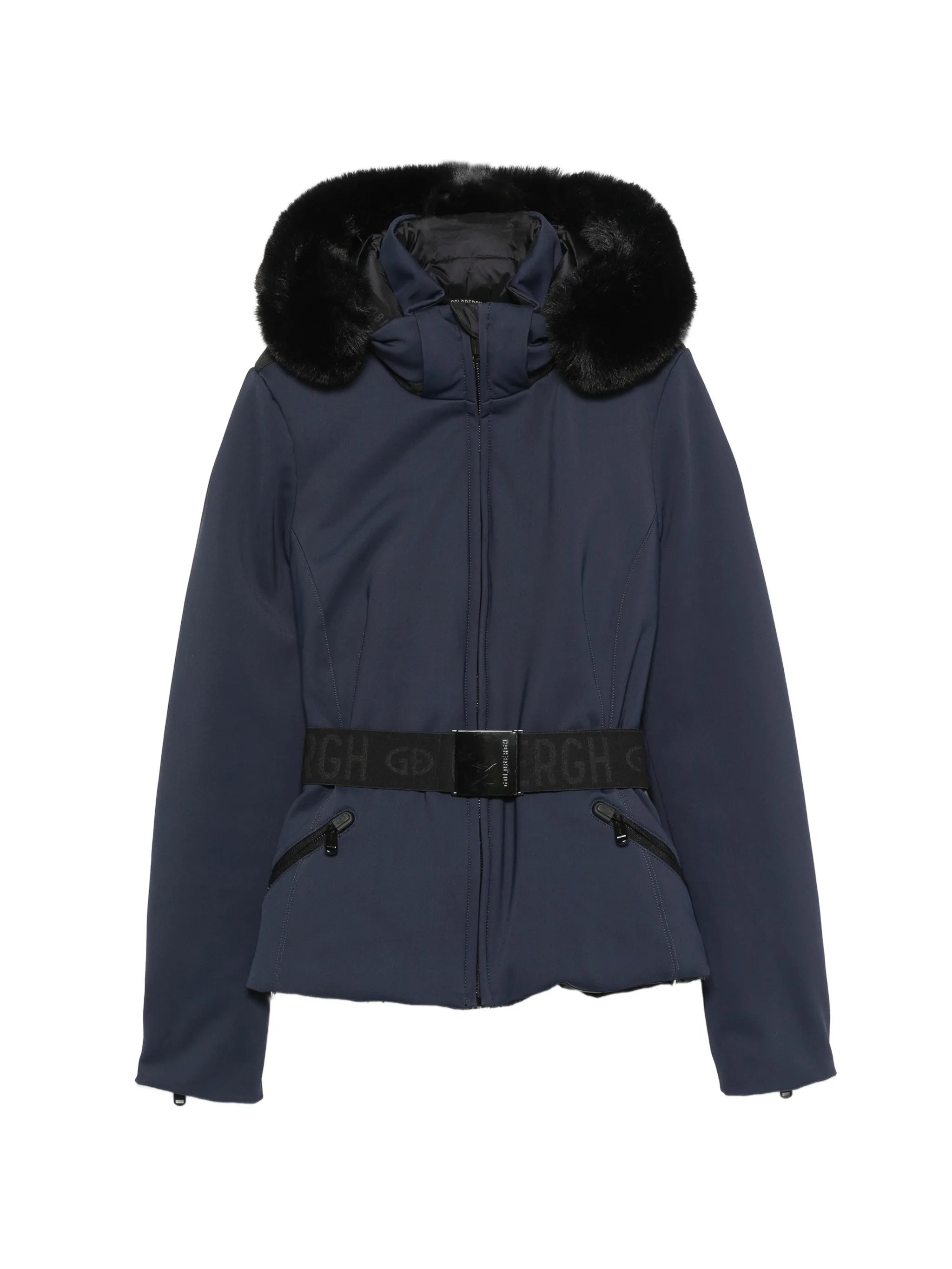 Hida fur-trim ski jacket
