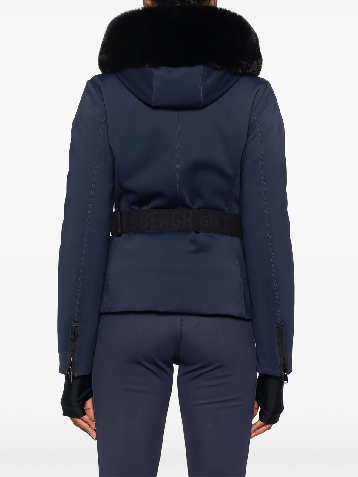 Hida fur-trim ski jacket