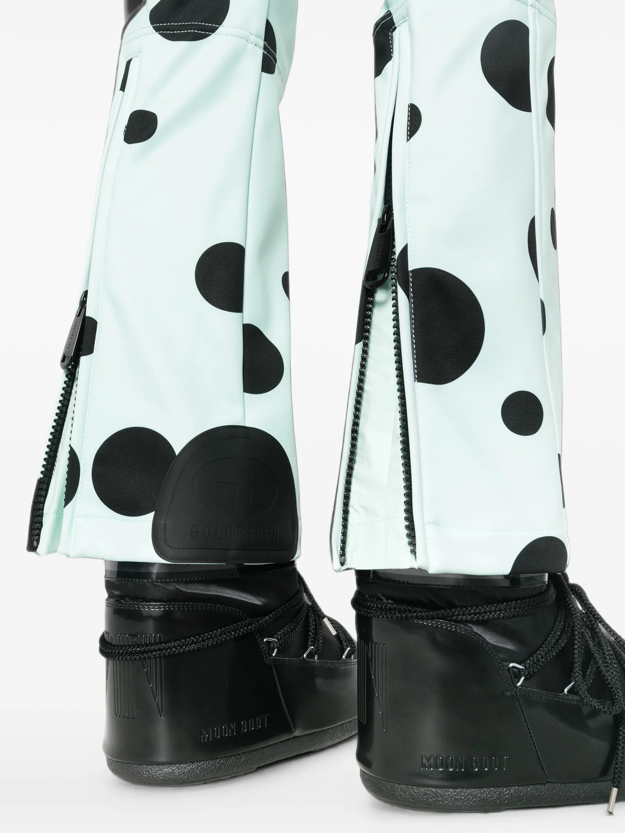 Mochi polka-dot ski pants