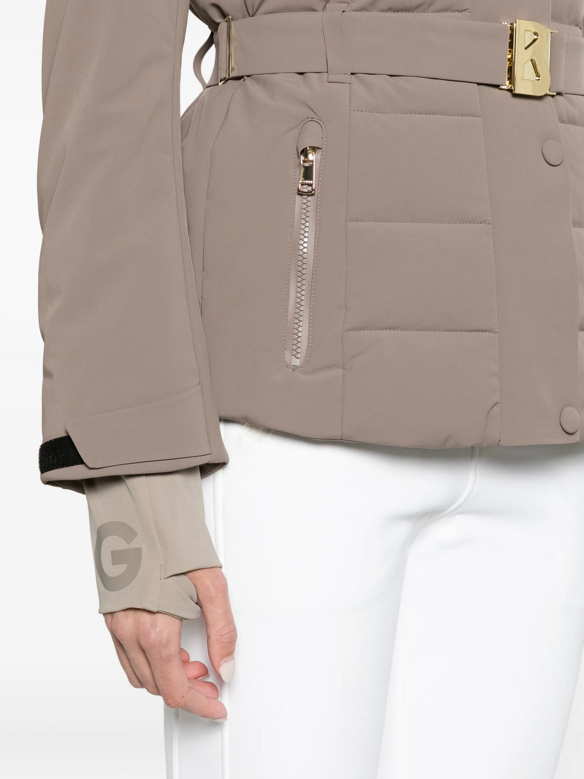 Elva ski jacket in Hazel