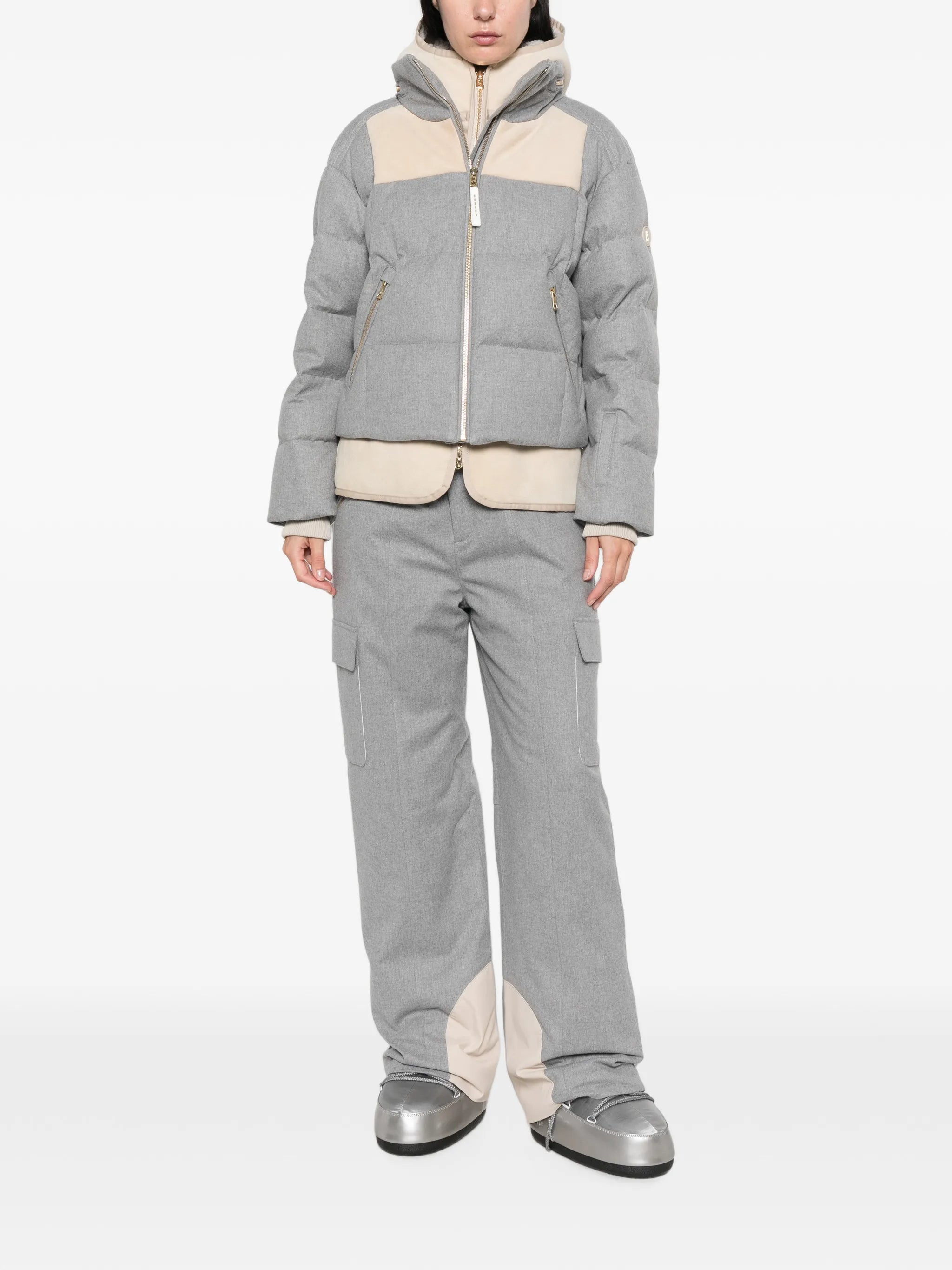 Moja hooded quilted jacket