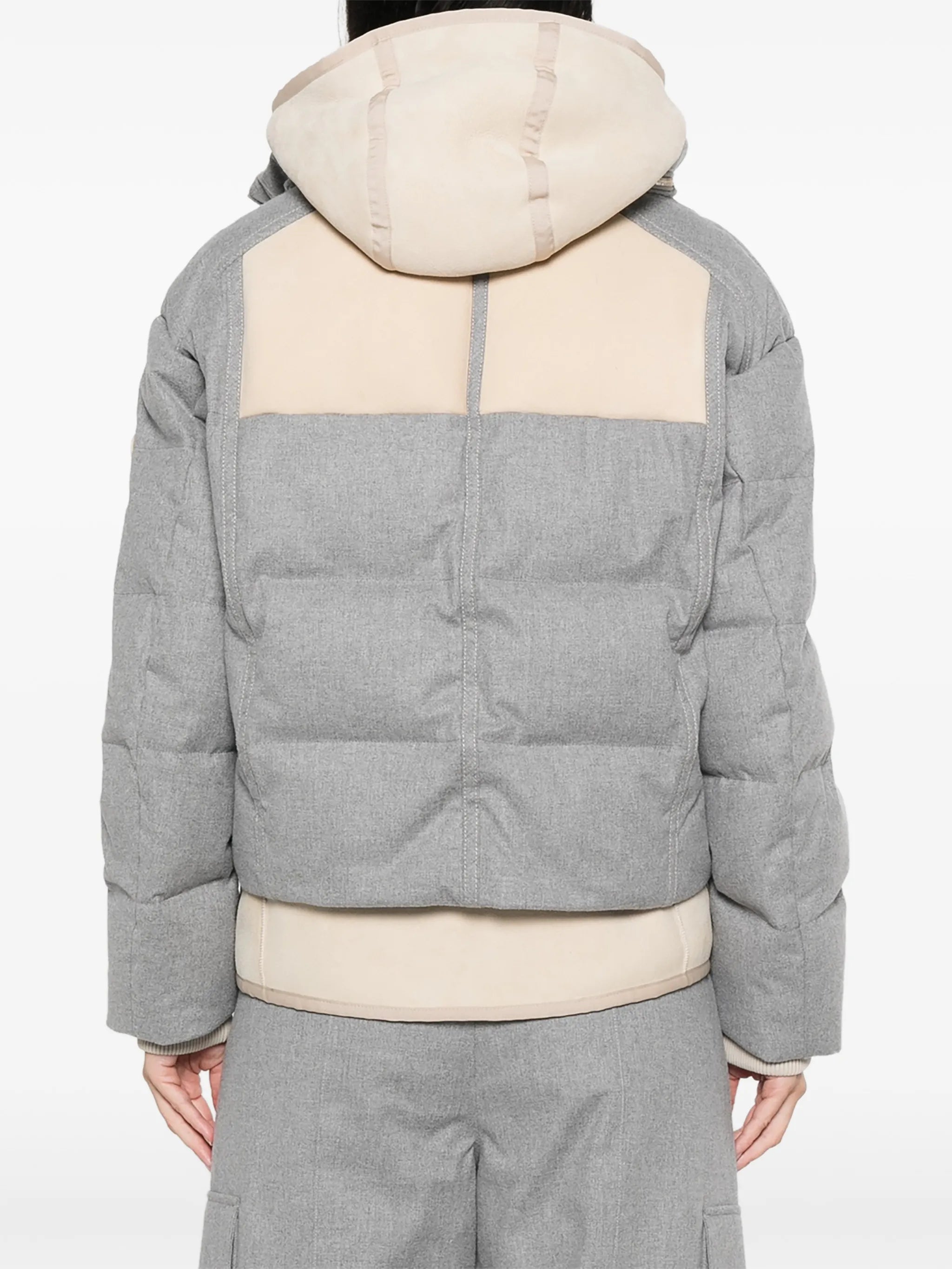 Moja hooded quilted jacket
