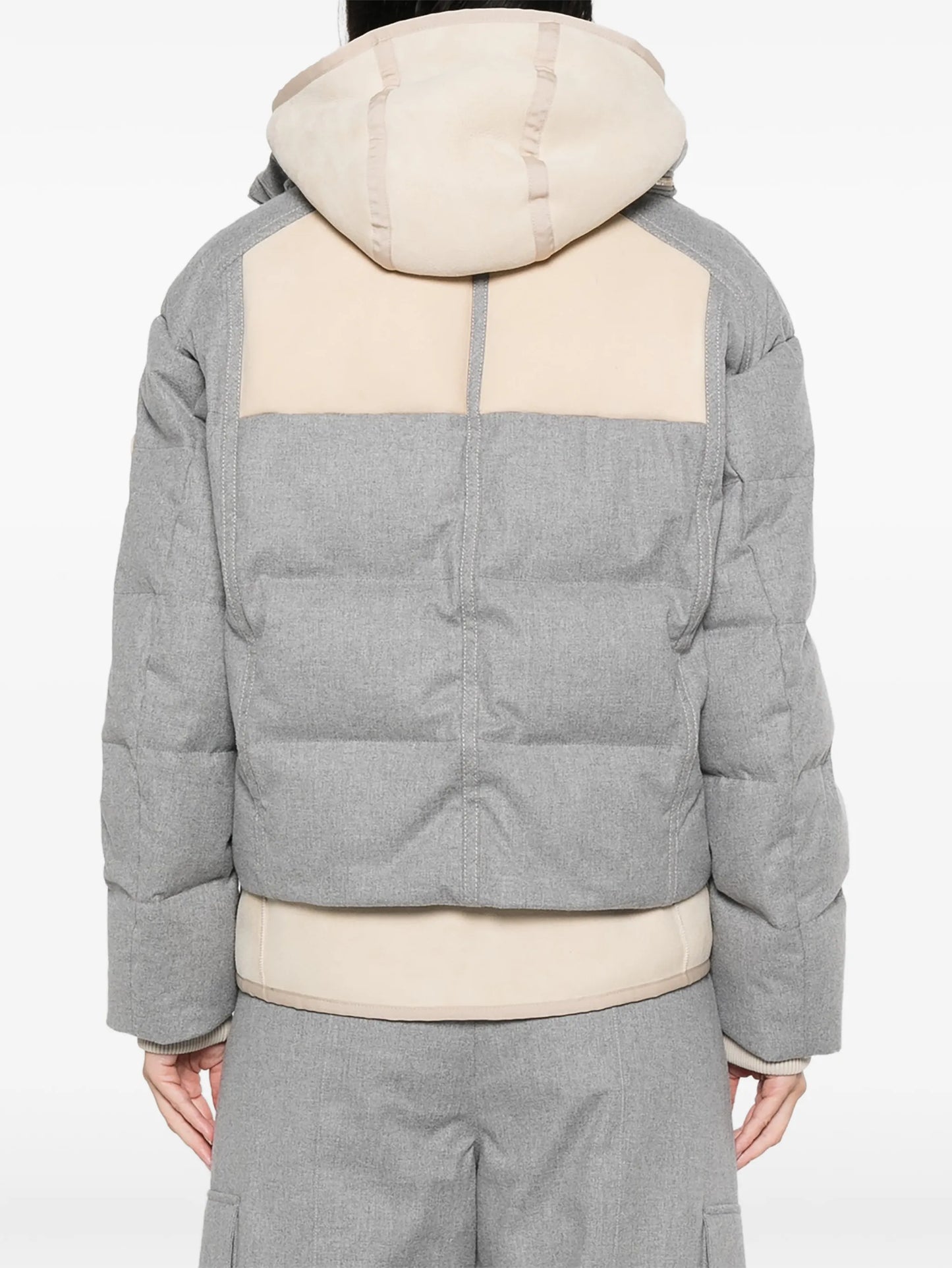 Moja hooded quilted jacket