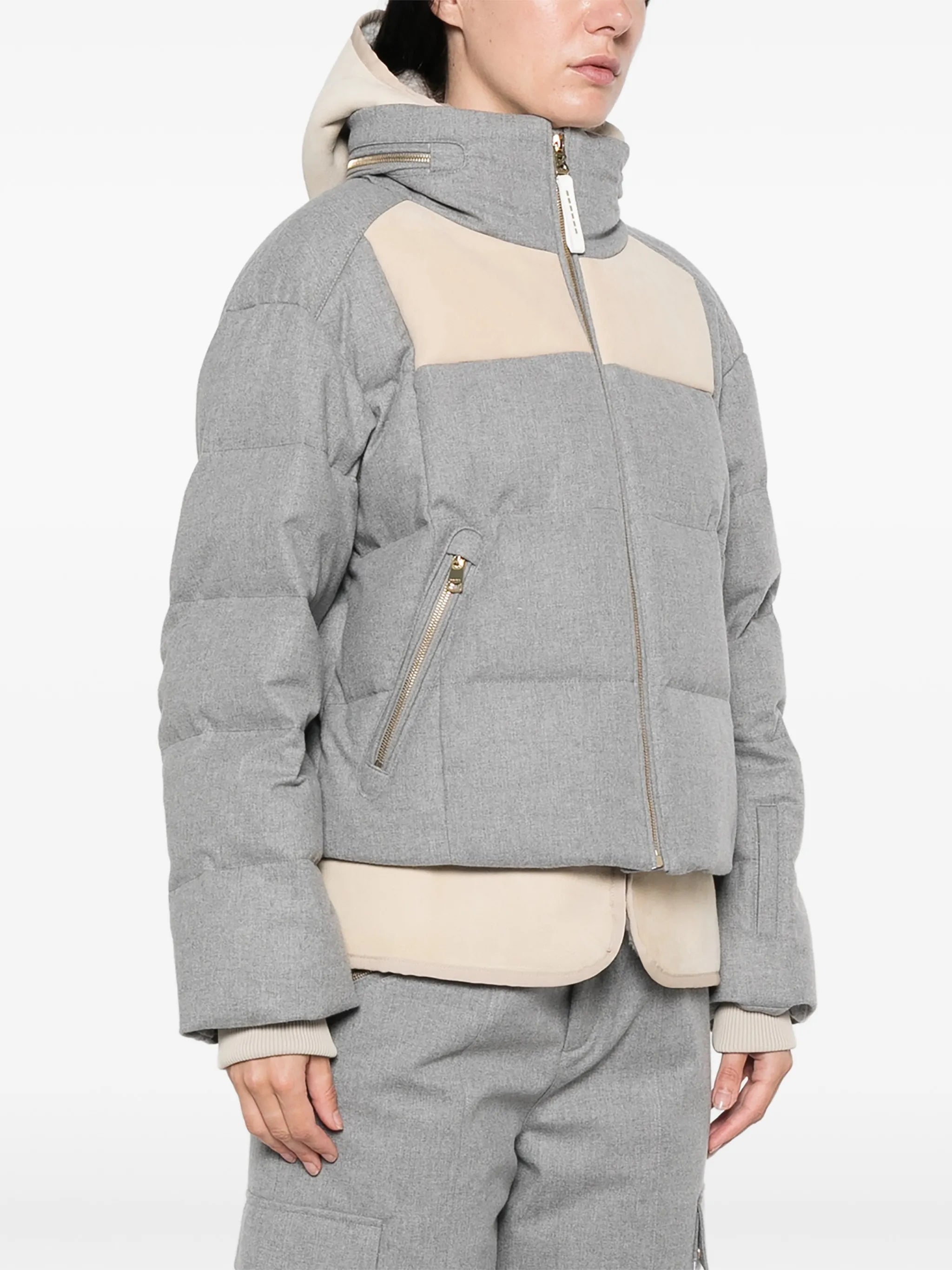 Moja hooded quilted jacket