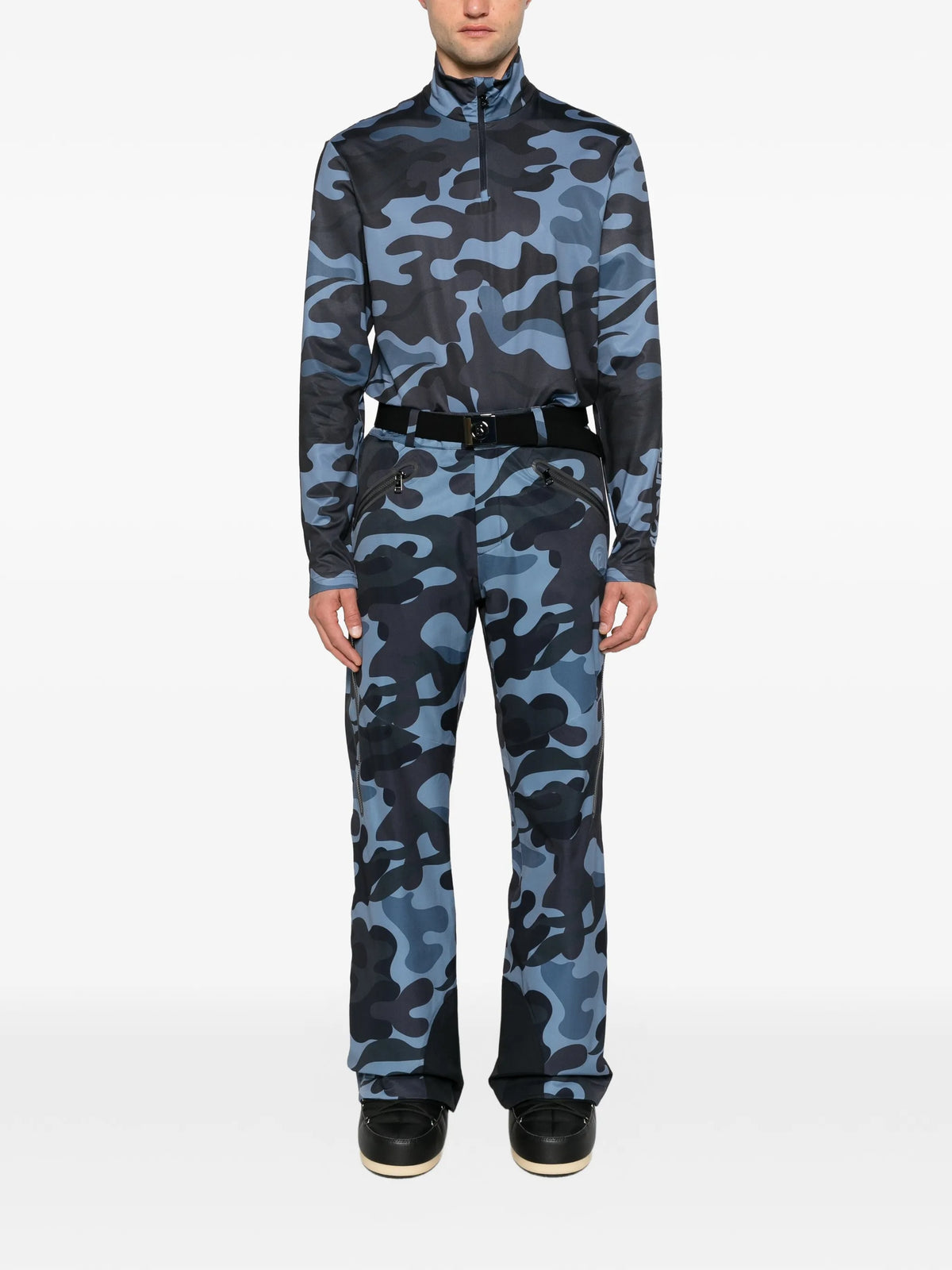 Verti camouflage-print base layer