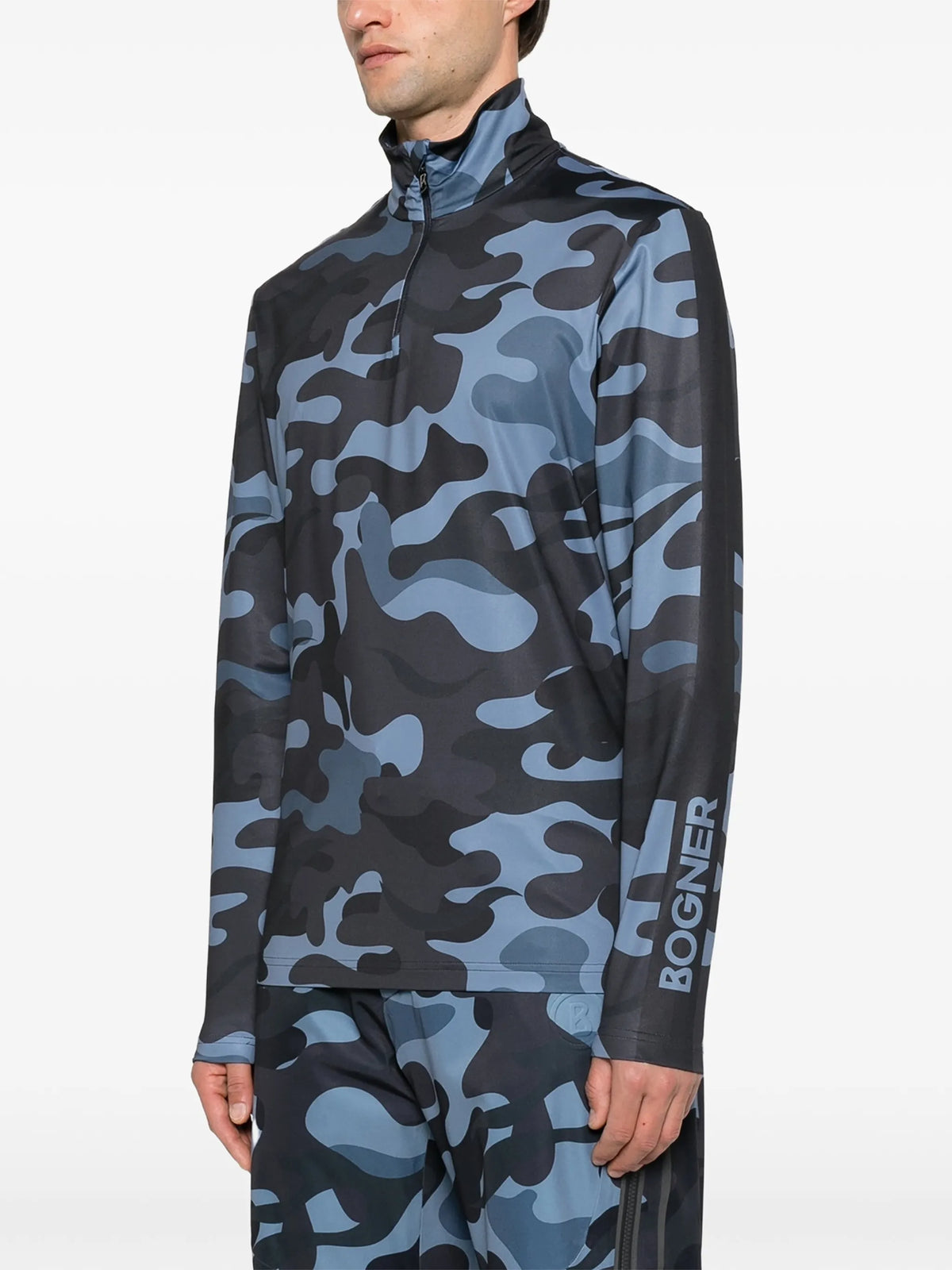 Verti camouflage-print base layer