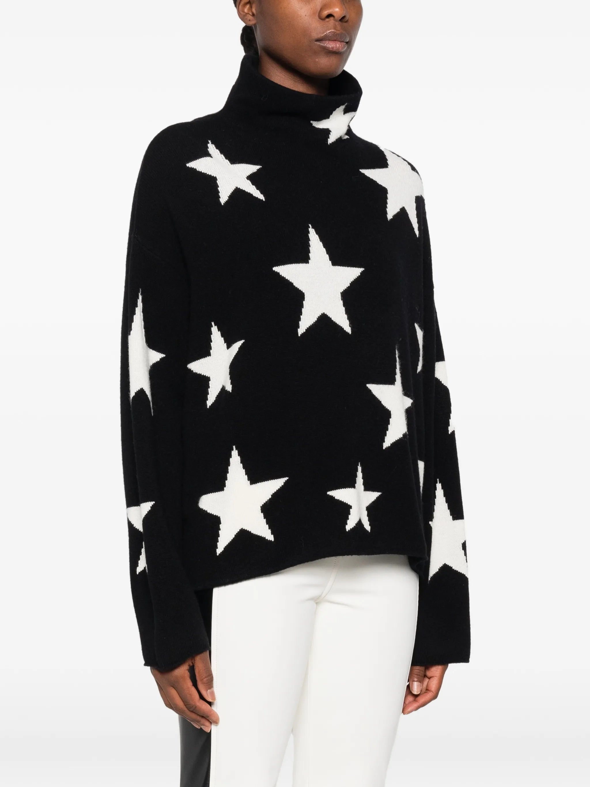 Sera star-intarsia sweater