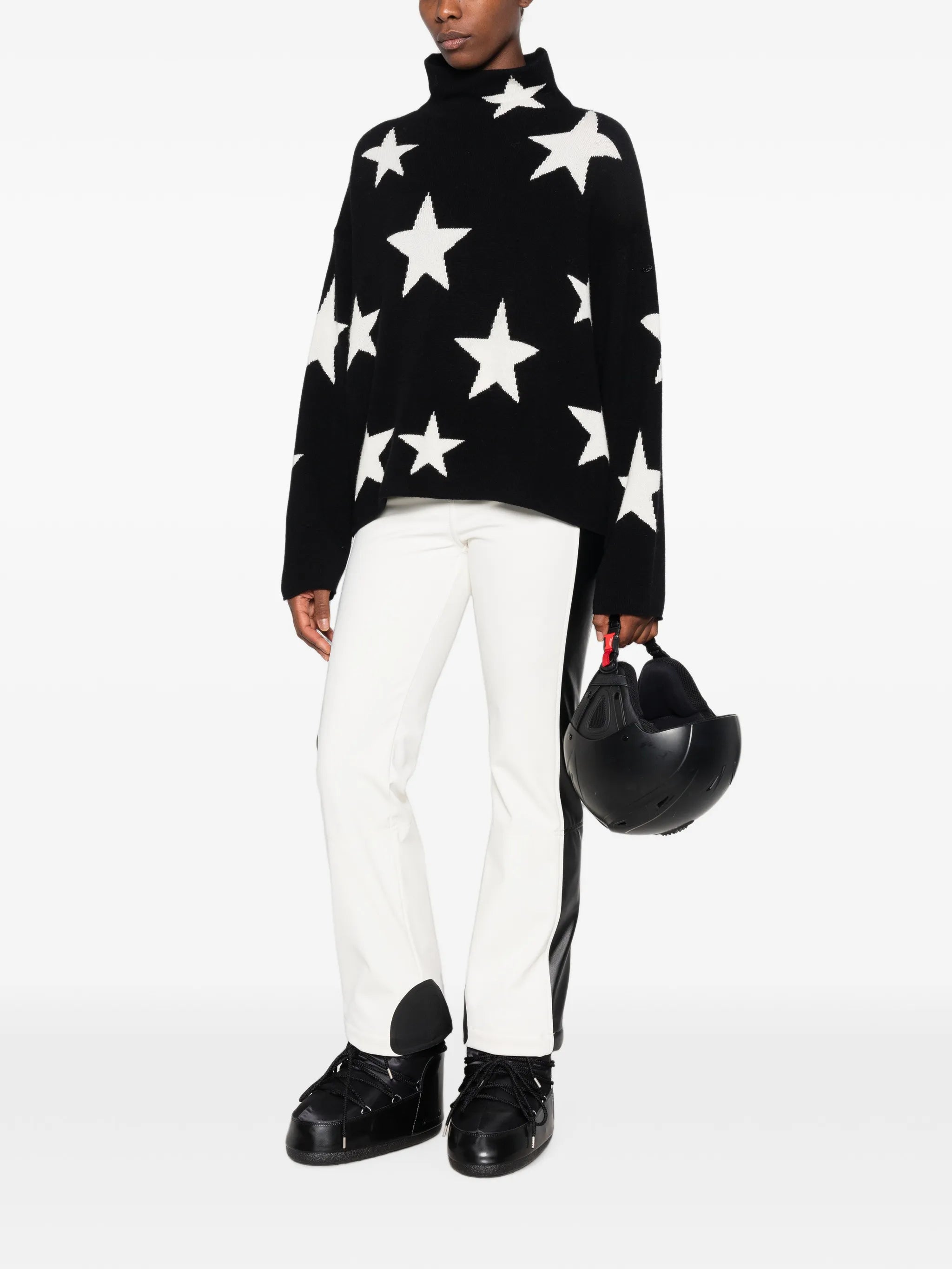 Sera star-intarsia sweater