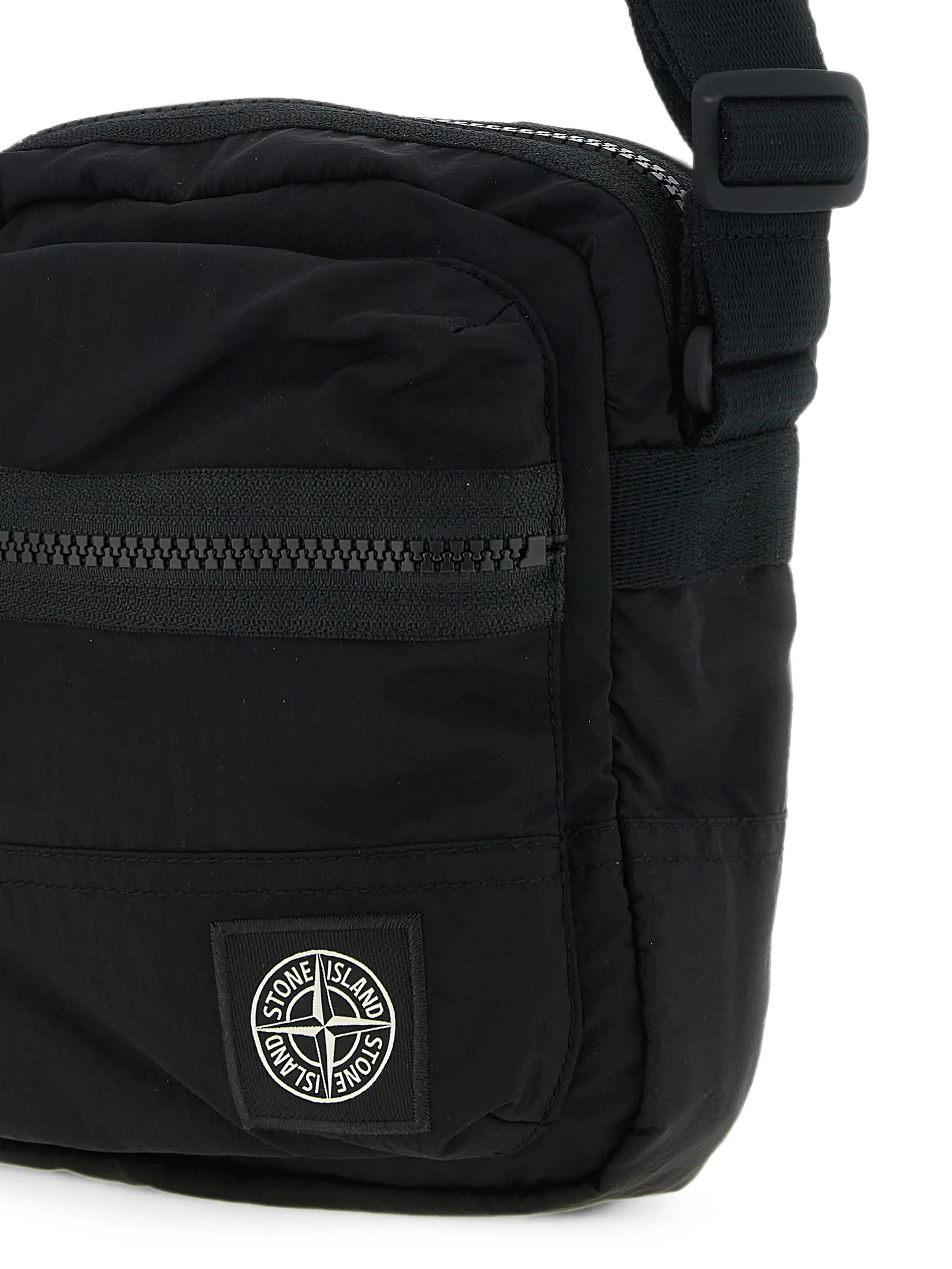 9200015 coated nylon metal in econyl® crossbody bag