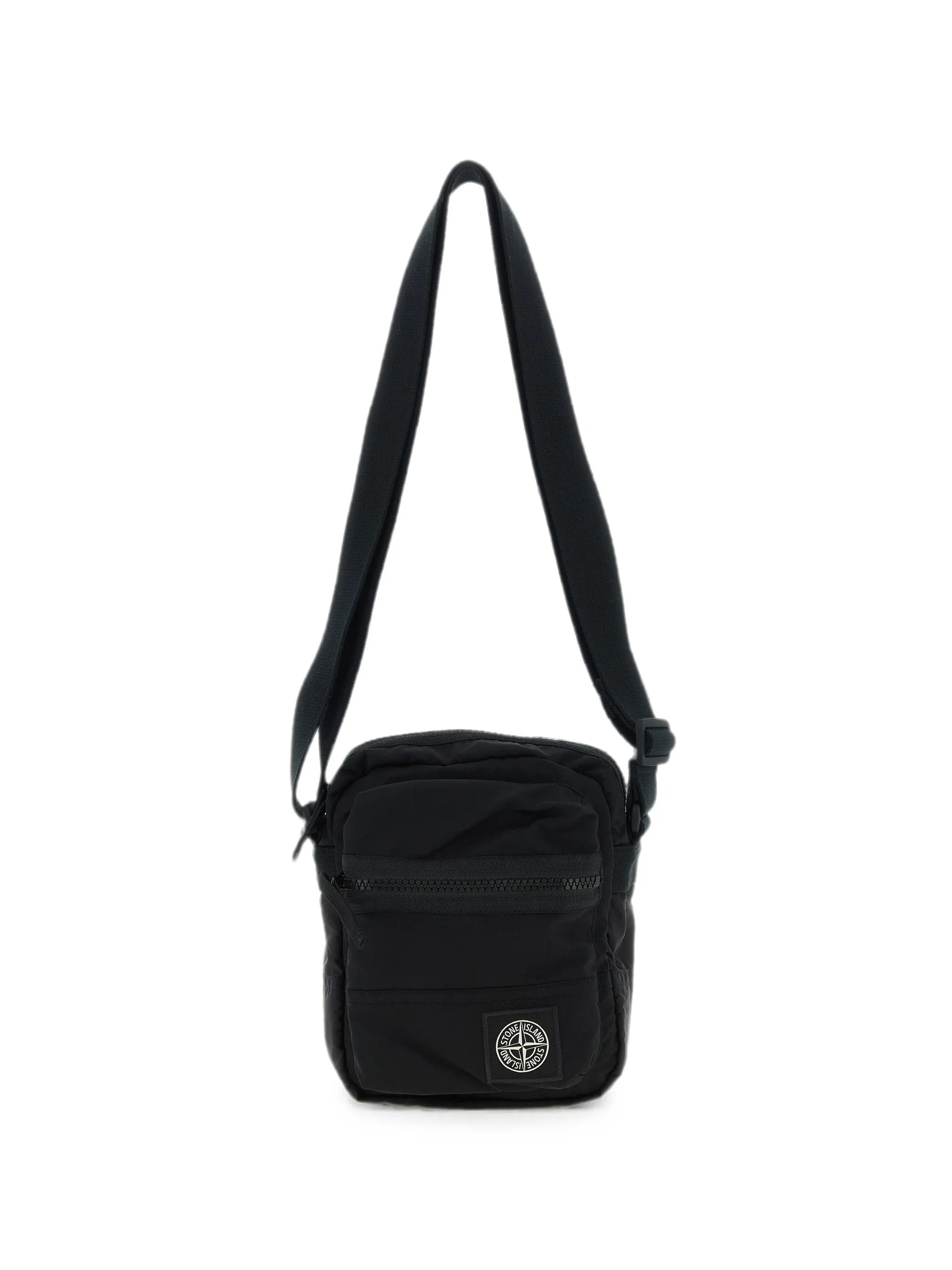 9200015 coated nylon metal in econyl® crossbody bag