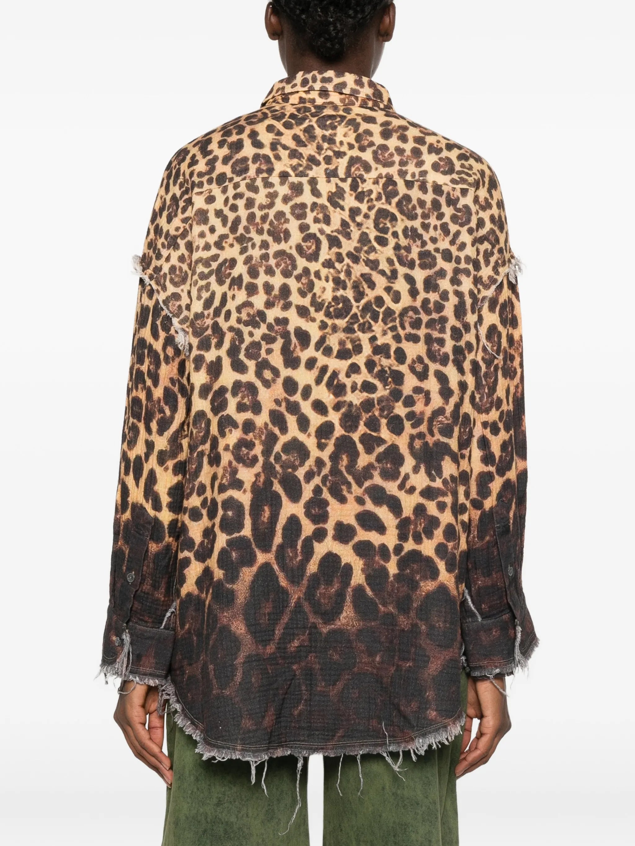 leopard-print shirt