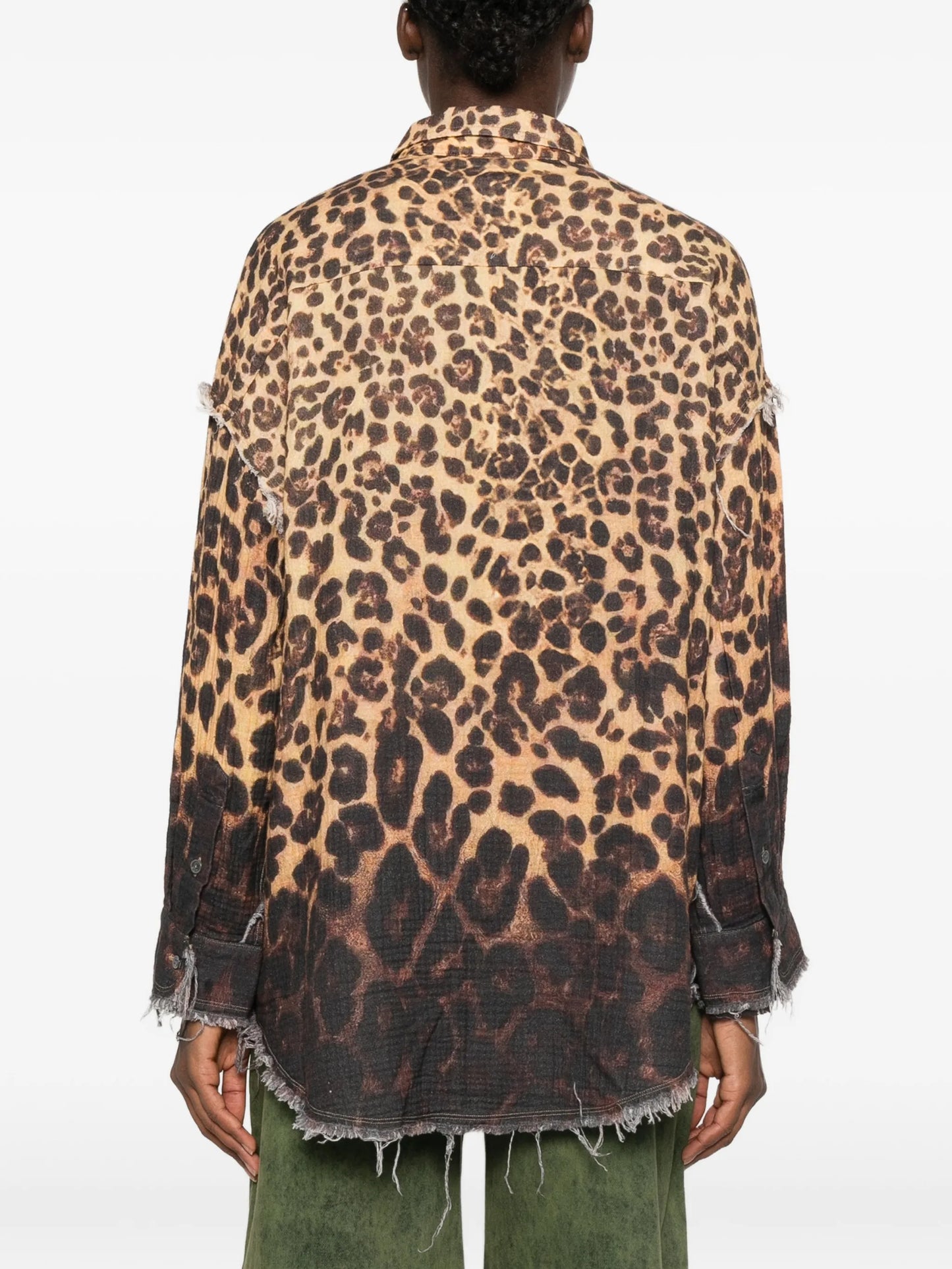 leopard-print shirt