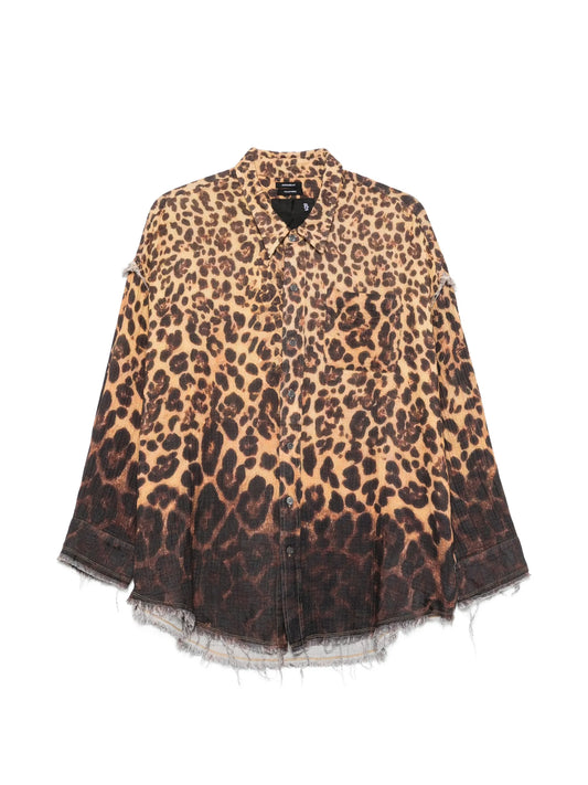 leopard-print shirt
