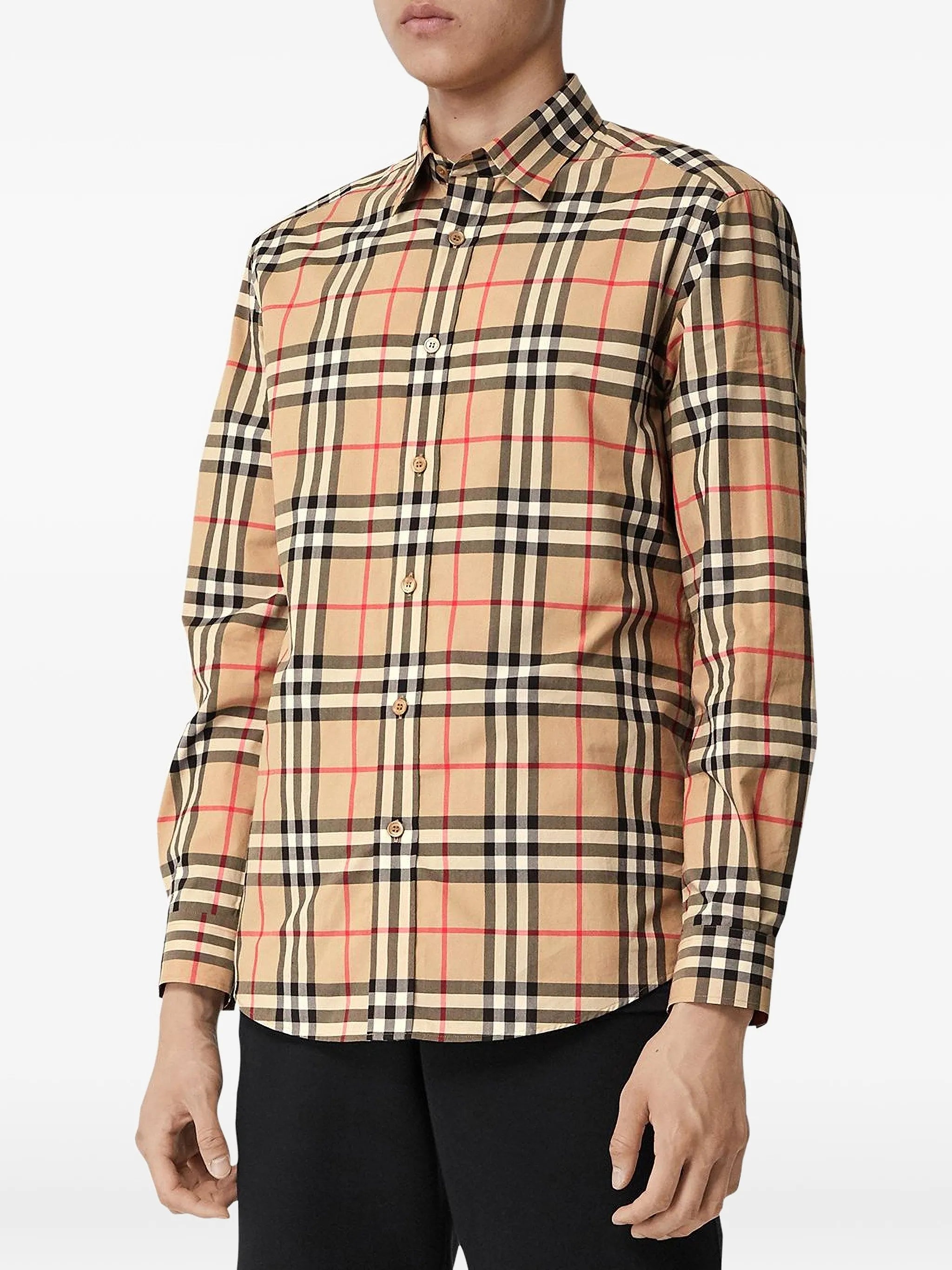 check long-sleeve shirt