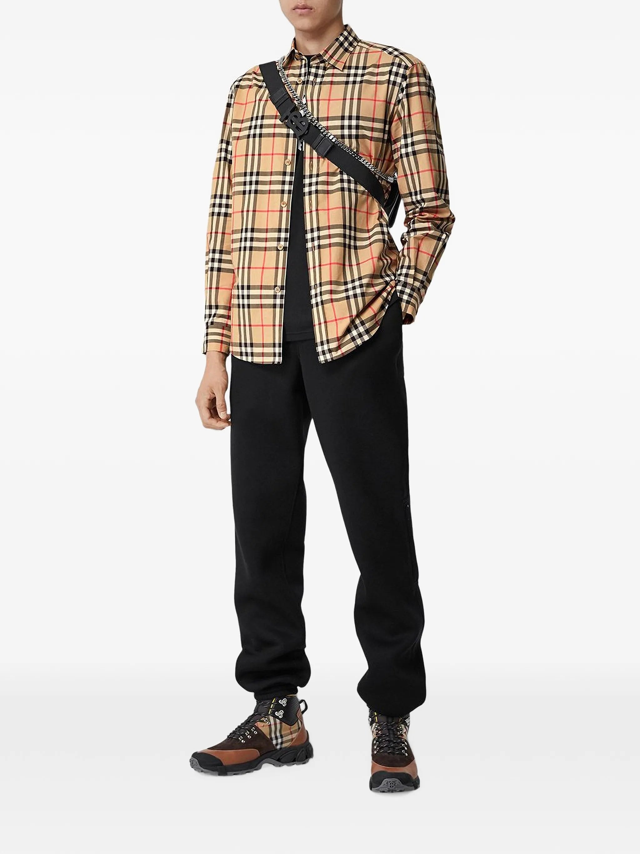 check long-sleeve shirt