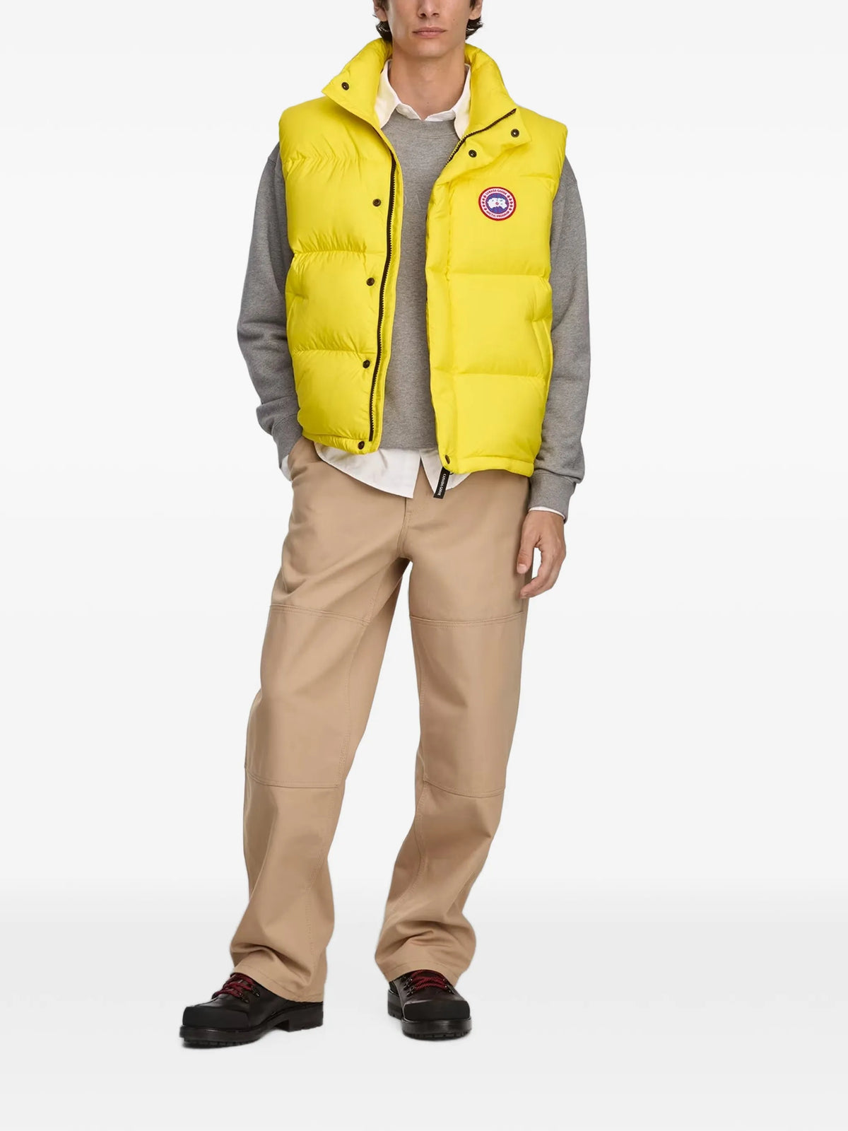 quilted gilet