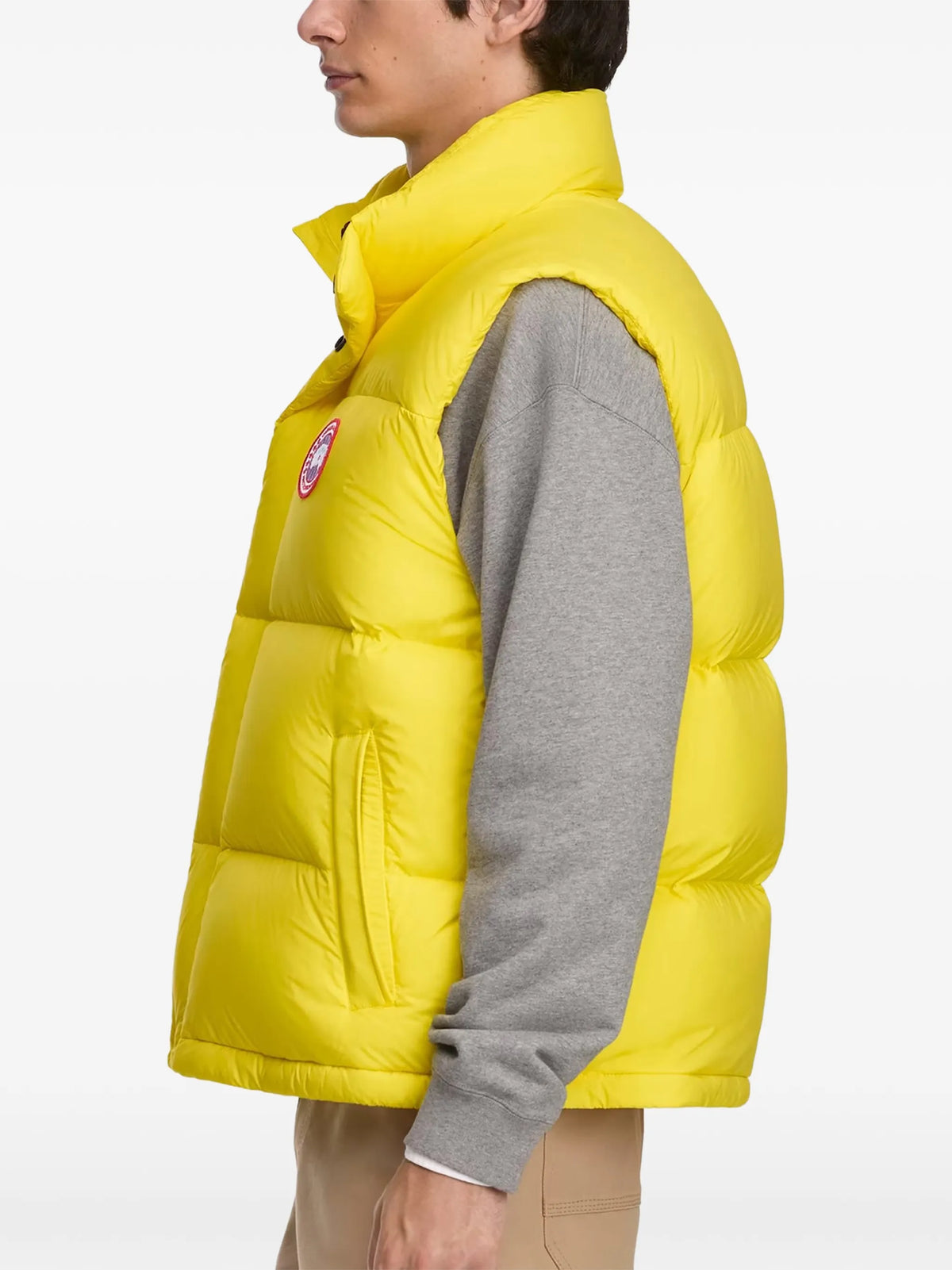 quilted gilet