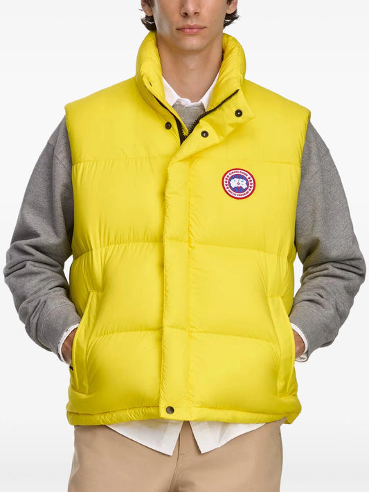 quilted gilet
