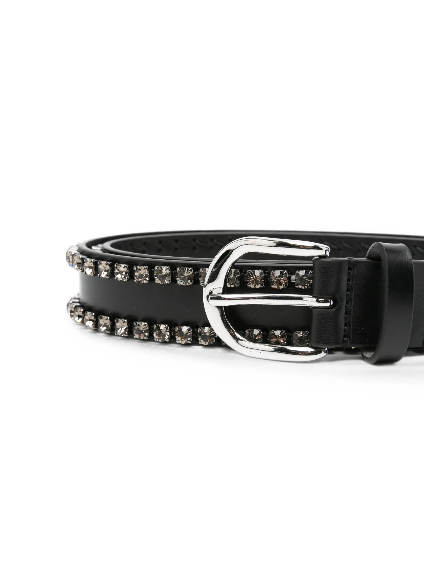 Zap crystal-embellished belt