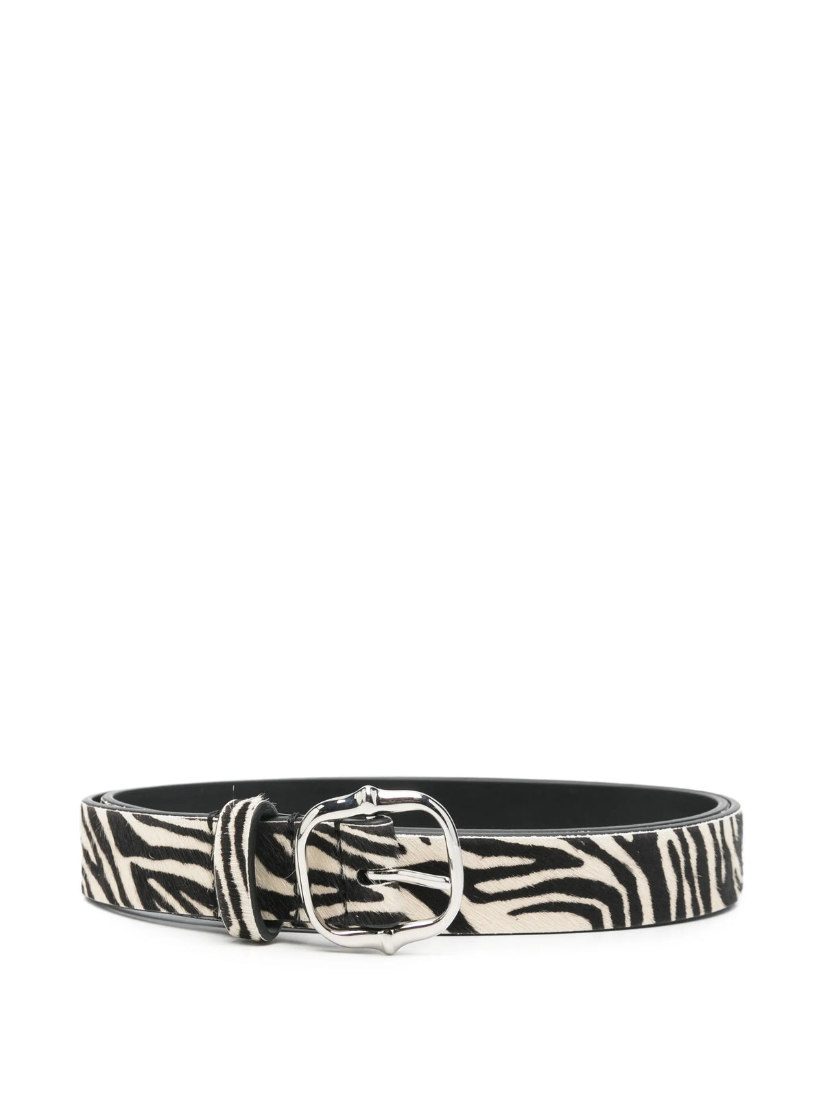 Depson zebra-print belt