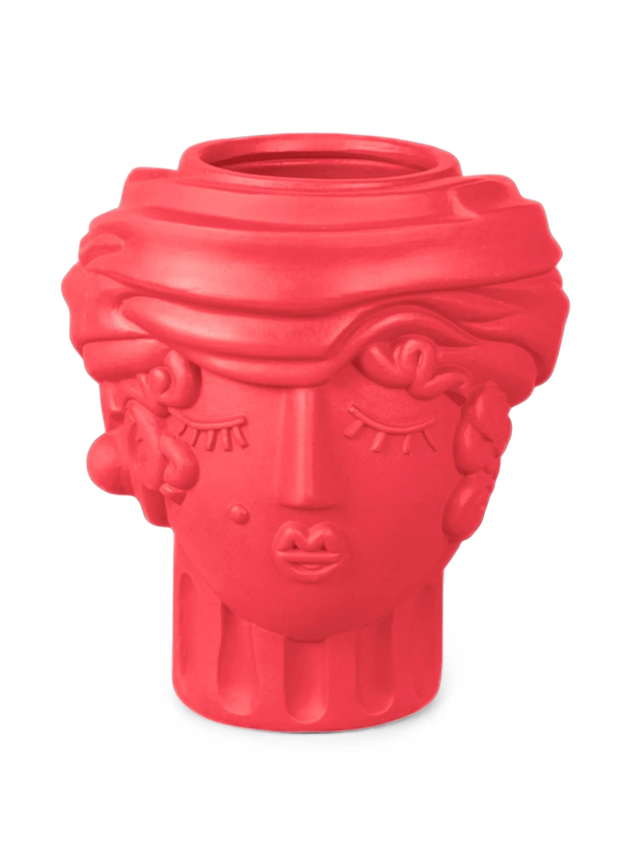 x Antonio Aricò Magna Graecia Woman terracotta sculpted vase