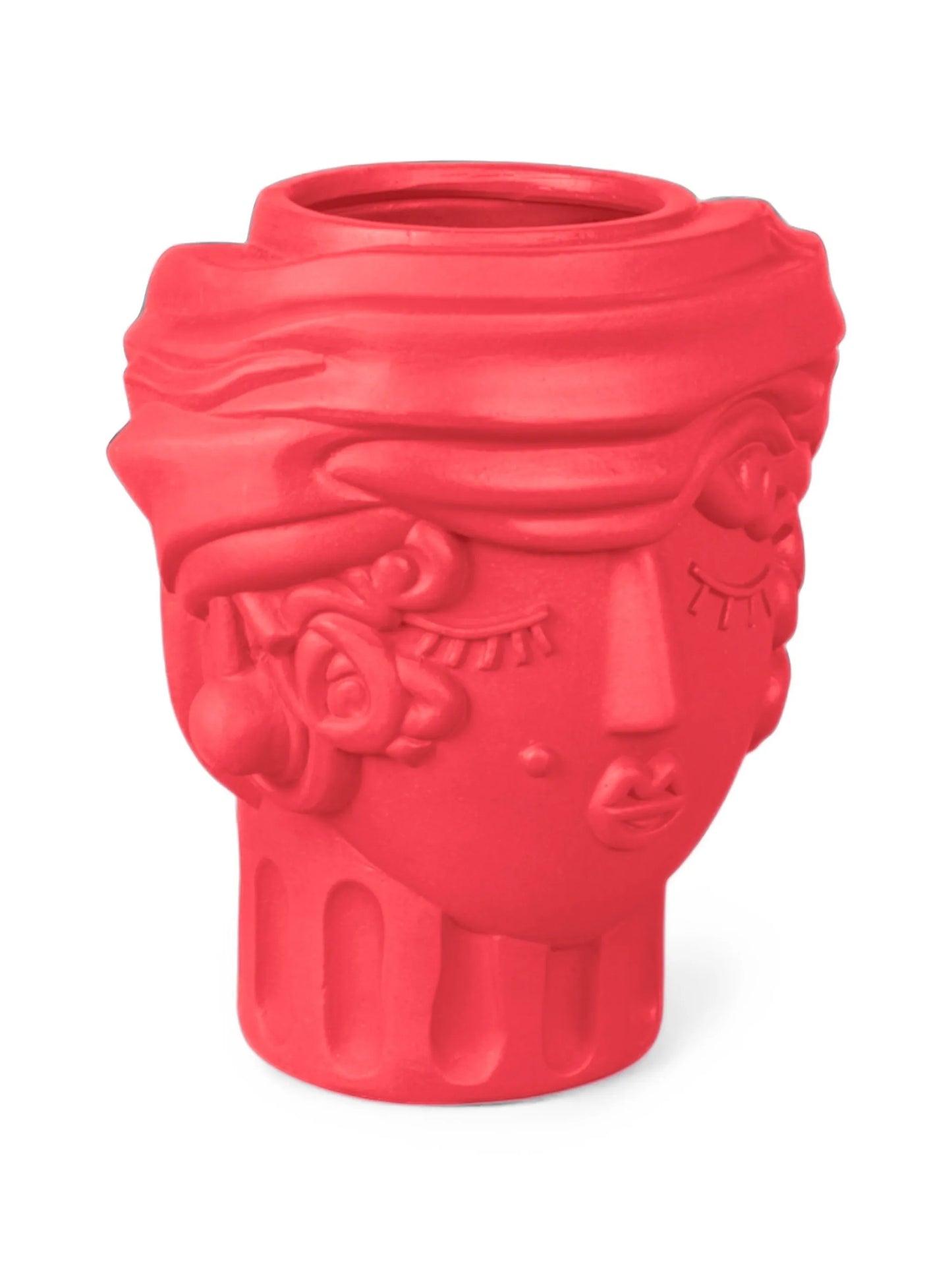 x Antonio Aricò Magna Graecia Woman terracotta sculpted vase